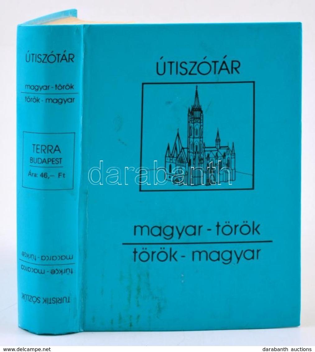 Magyar-török, Török-magyar útiszótár. Bp.,1987, Terra. Kiadói Kartonált Papírkötés, Jó állapotban. - Unclassified
