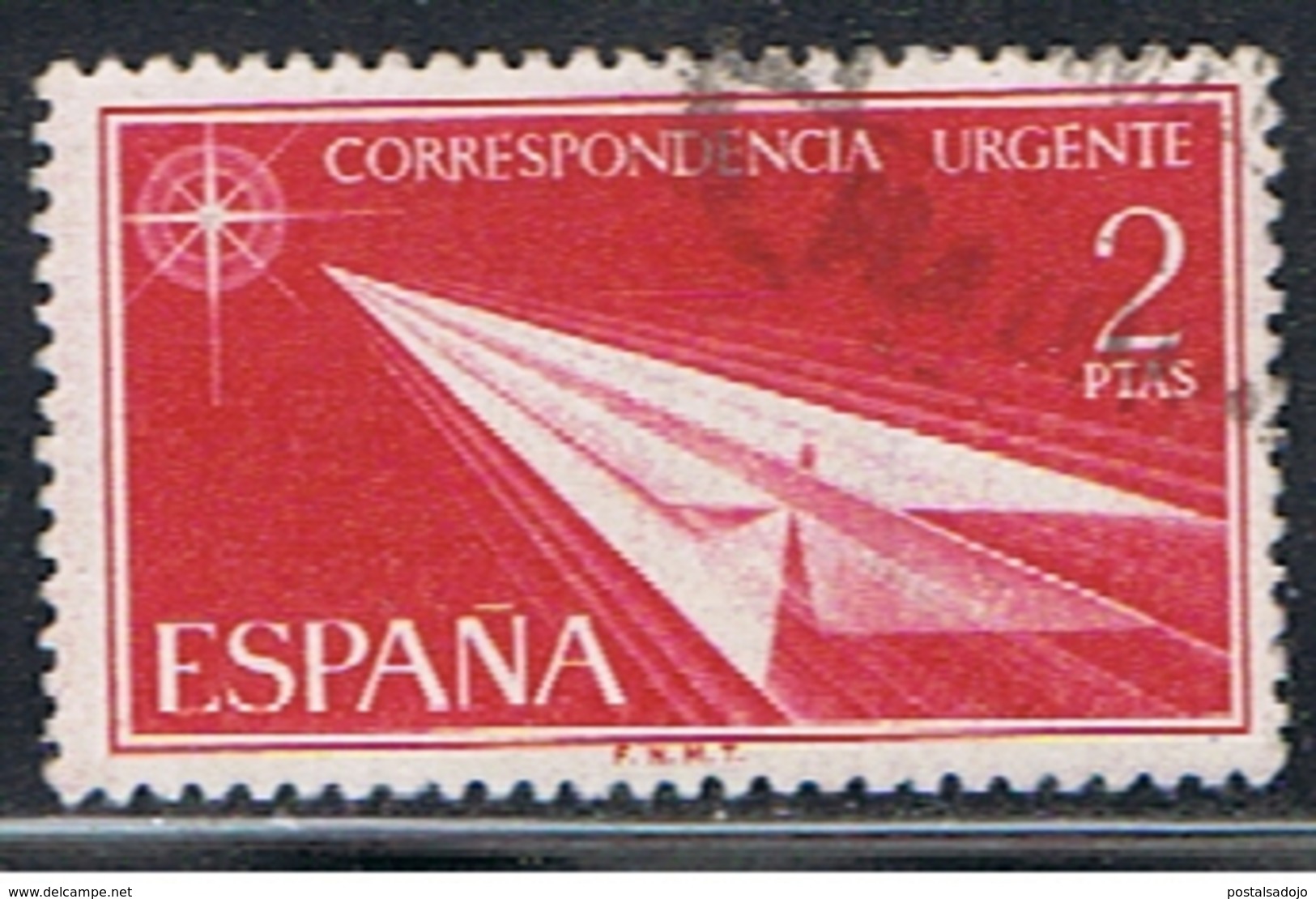 (3E 086) ESPAÑA // EDIFIL 1185 // Y&T 31 // 1956-66 - Espresso