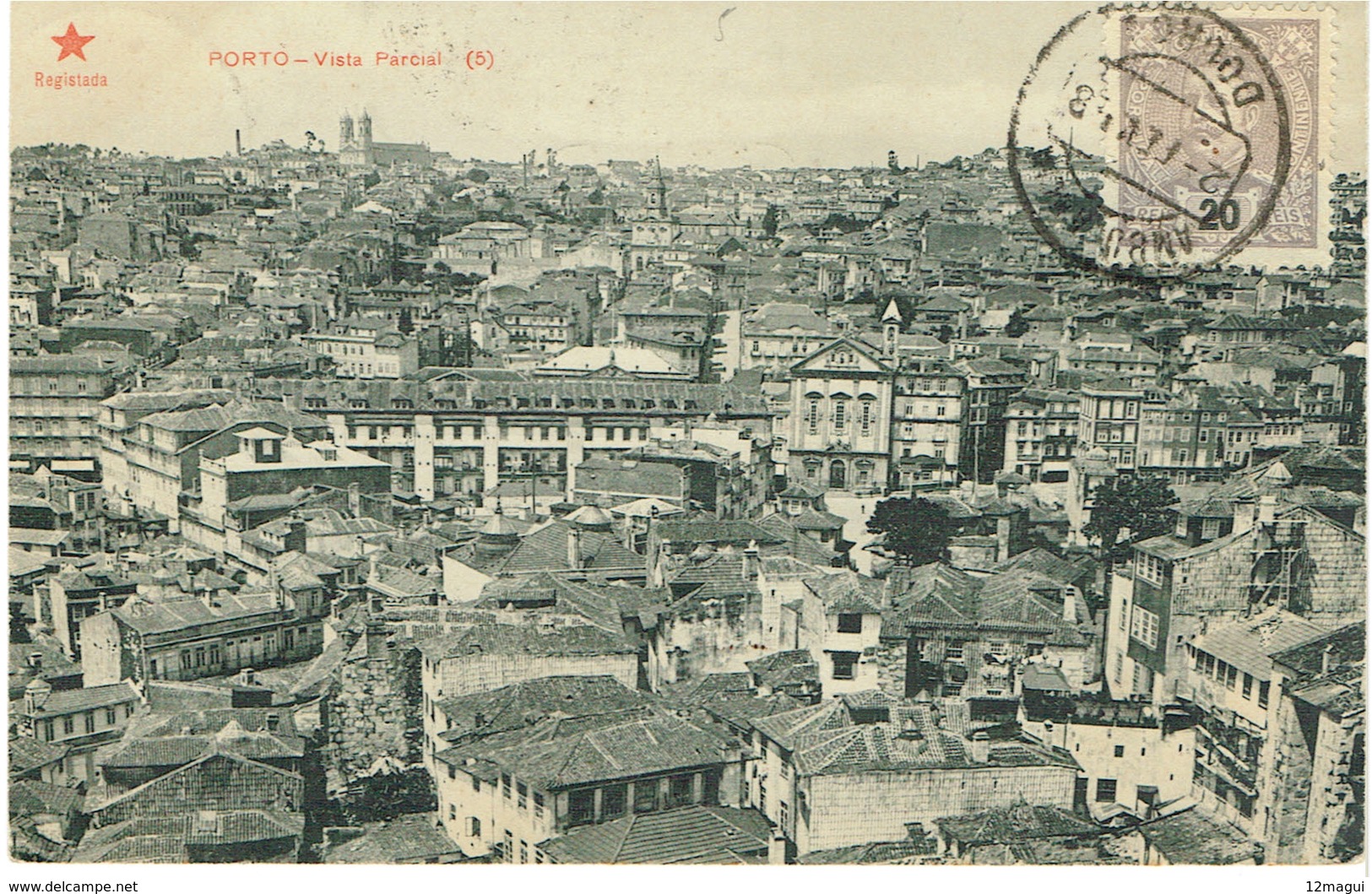 PORTUGAL -POSTCARDS- PORTO- ESTRELA VERMELHA Nº 18-VISTA PARCIAL ( 5 ) - Porto