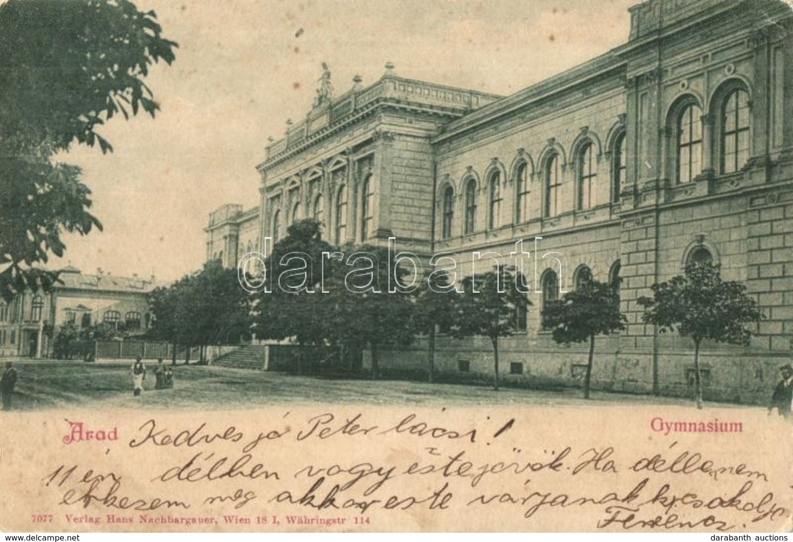 T2/T3 1899 Arad, Gimnázium / Grammar School (EK) - Unclassified