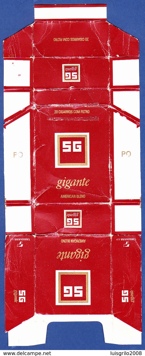 Portugal, Tobacco Box - SG Gigante -|- A Tabaqueira, Lisboa - Boites à Tabac Vides