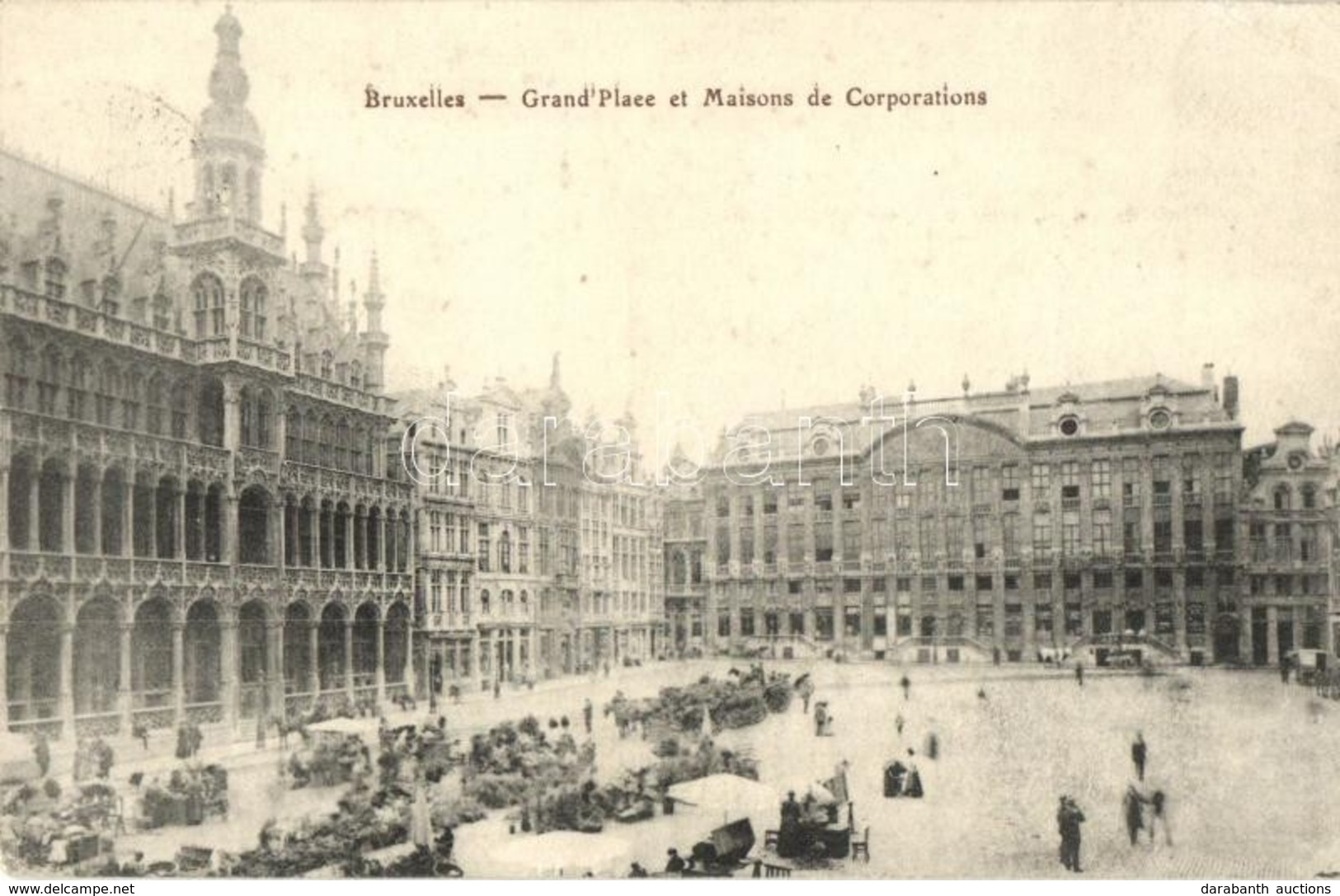 T2/T3 Brussels, Bruxelles; Grand Plaee, Maisons De Corporations / Main Square, Corporate Houses (EK) - Non Classés