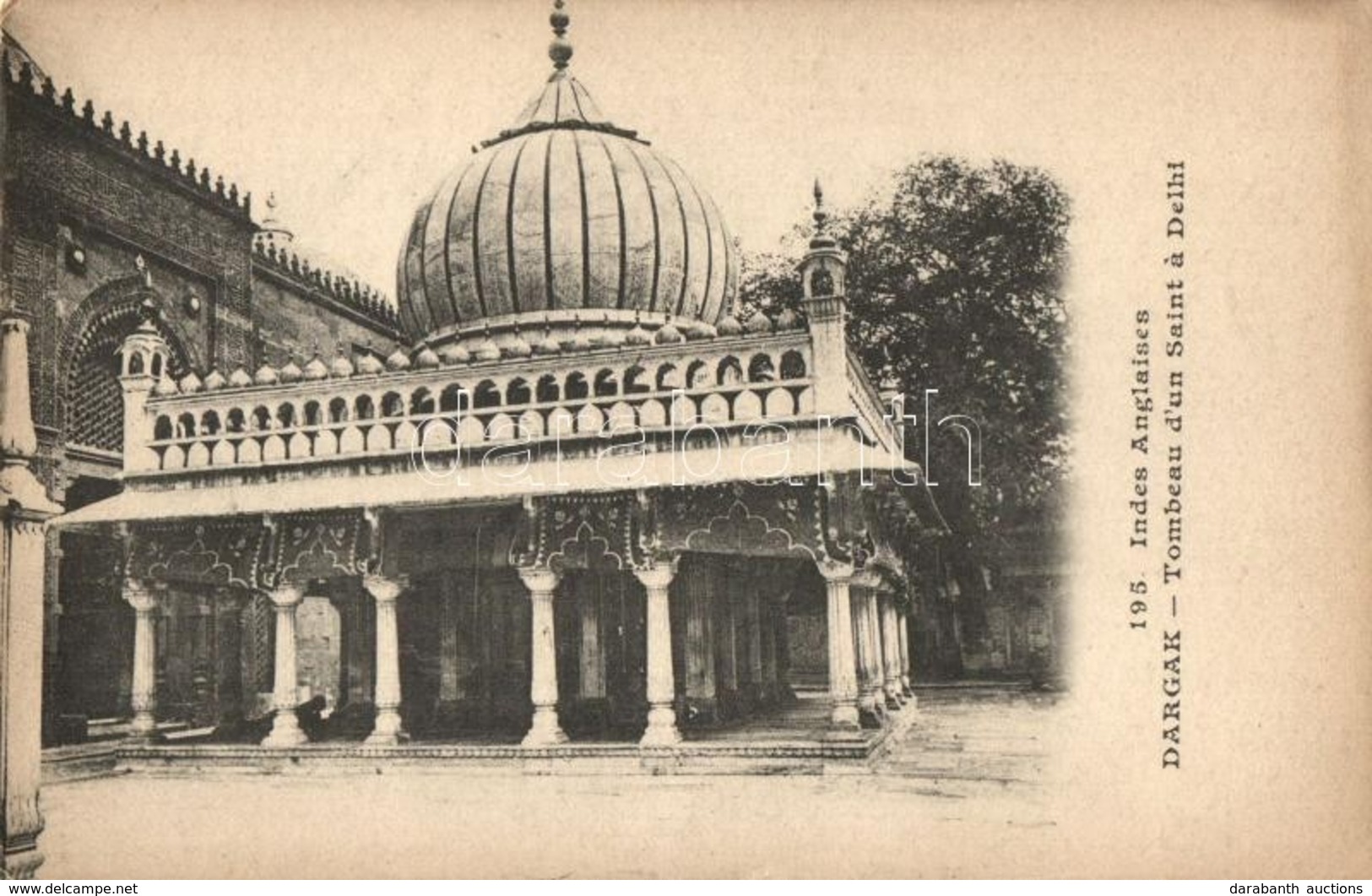 ** T3 Dargah, Dargak; Tomb Of The Saint Of Delhi (small Tear) - Unclassified