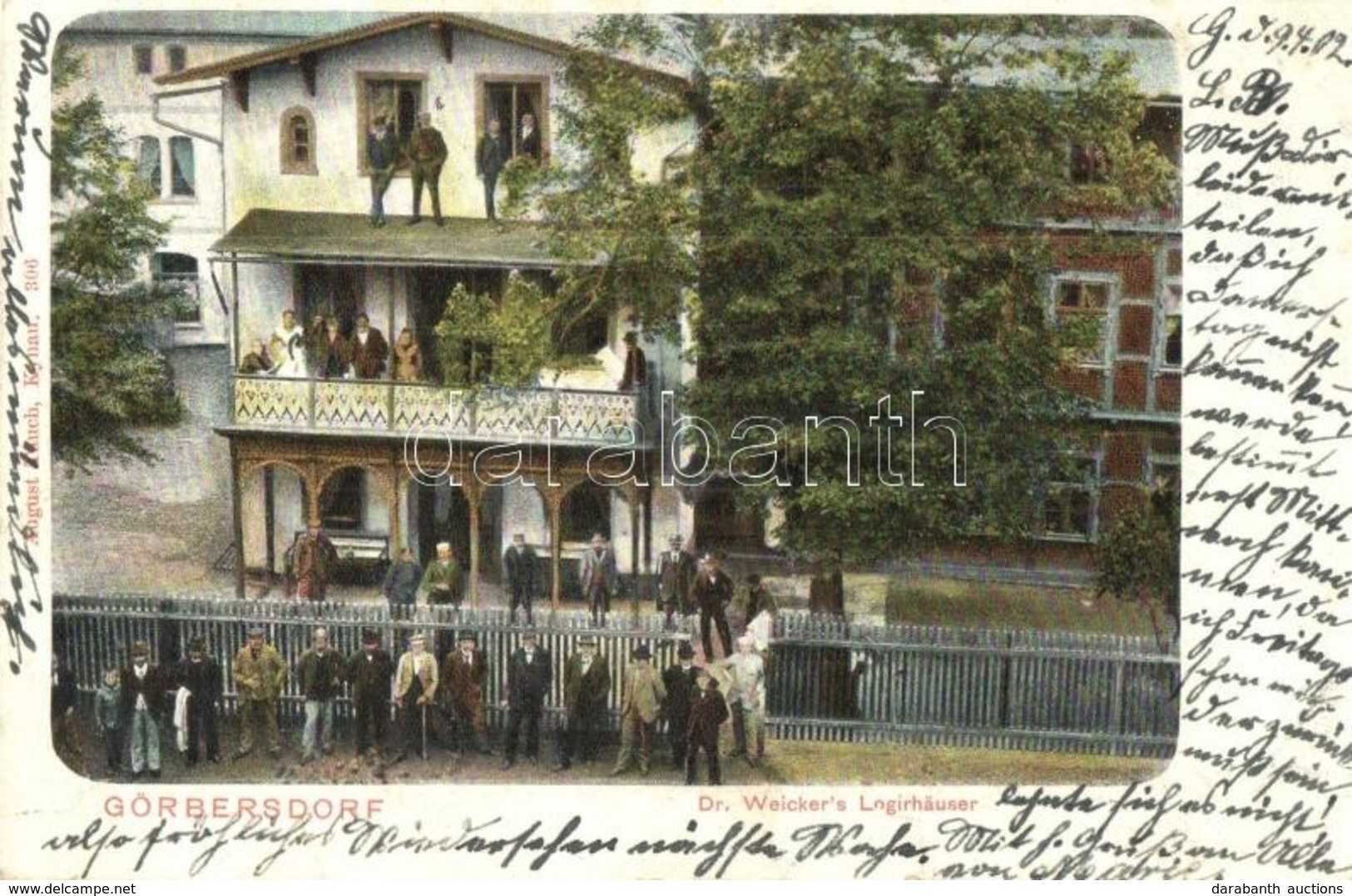 T2 Sokolowsko, Görbersdorf; Dr. Weicker's Logirhäuser. August Tauch, Kynau / Hotel - Unclassified