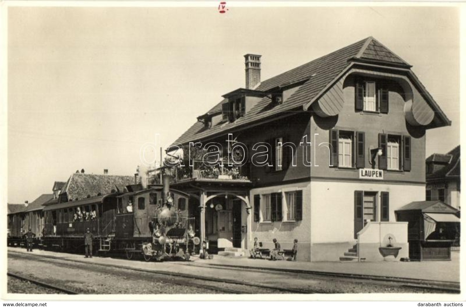 * T2 Laupen, Railway Station, Locomotive - Unclassified