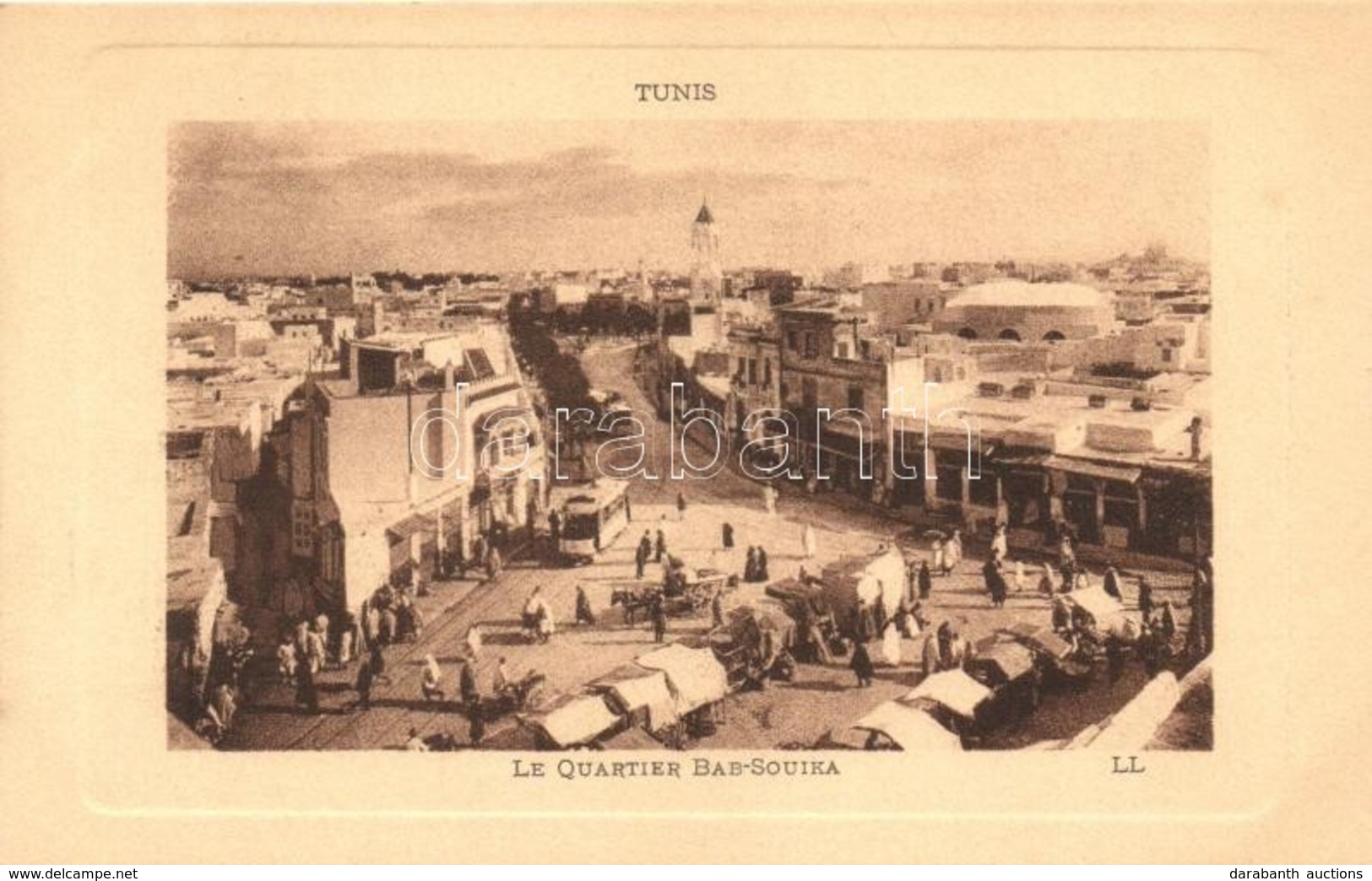 ** T1 Tunis, Bab-Souika Quarter, Tram - Unclassified