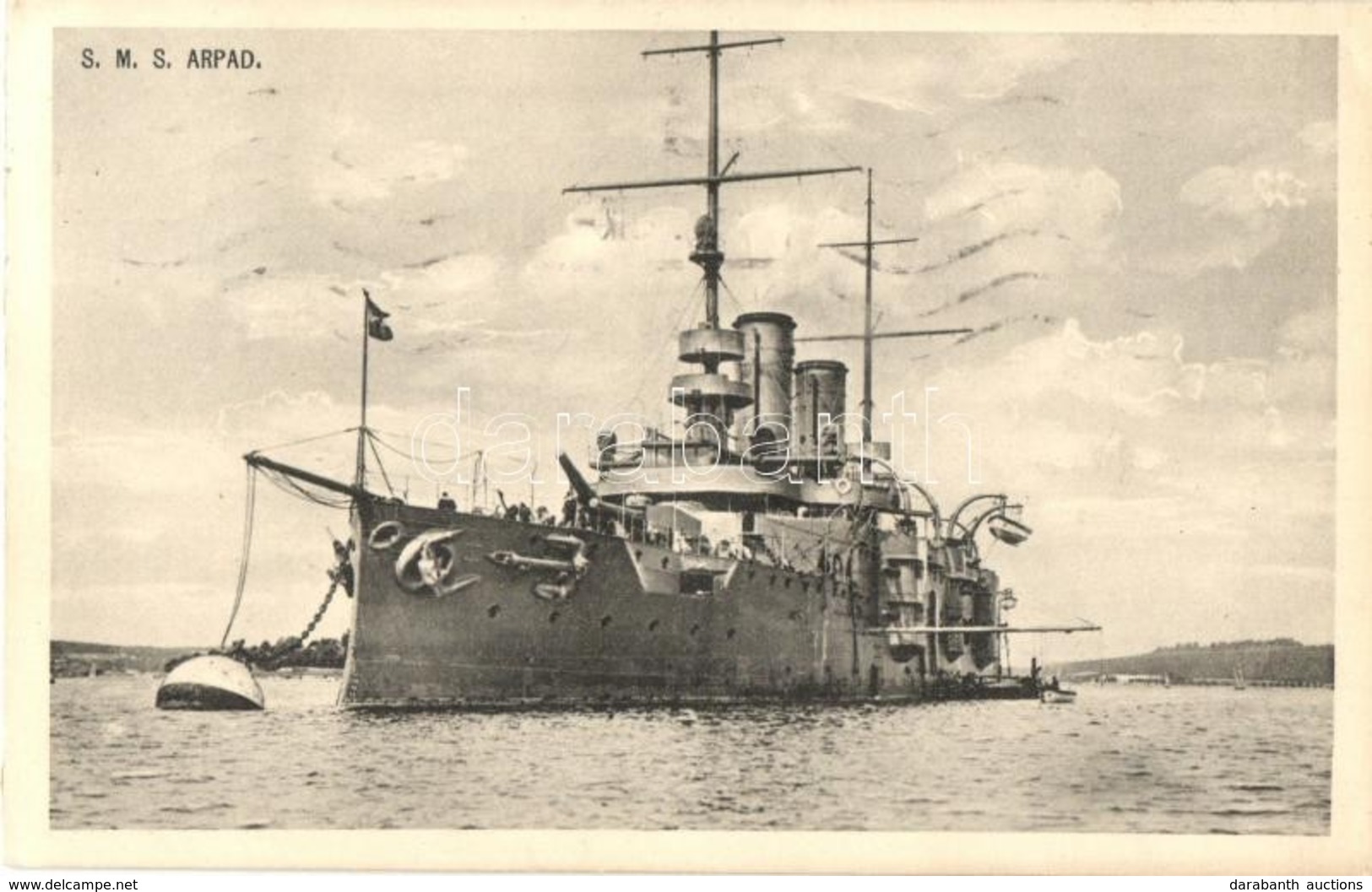 T2/T3 SMS Árpád Az Osztrák-Magyar Haditengerészet Habsburg-osztályú Csatahajója / K.u.K. Kriegsmarine Schlachtschiff / S - Unclassified