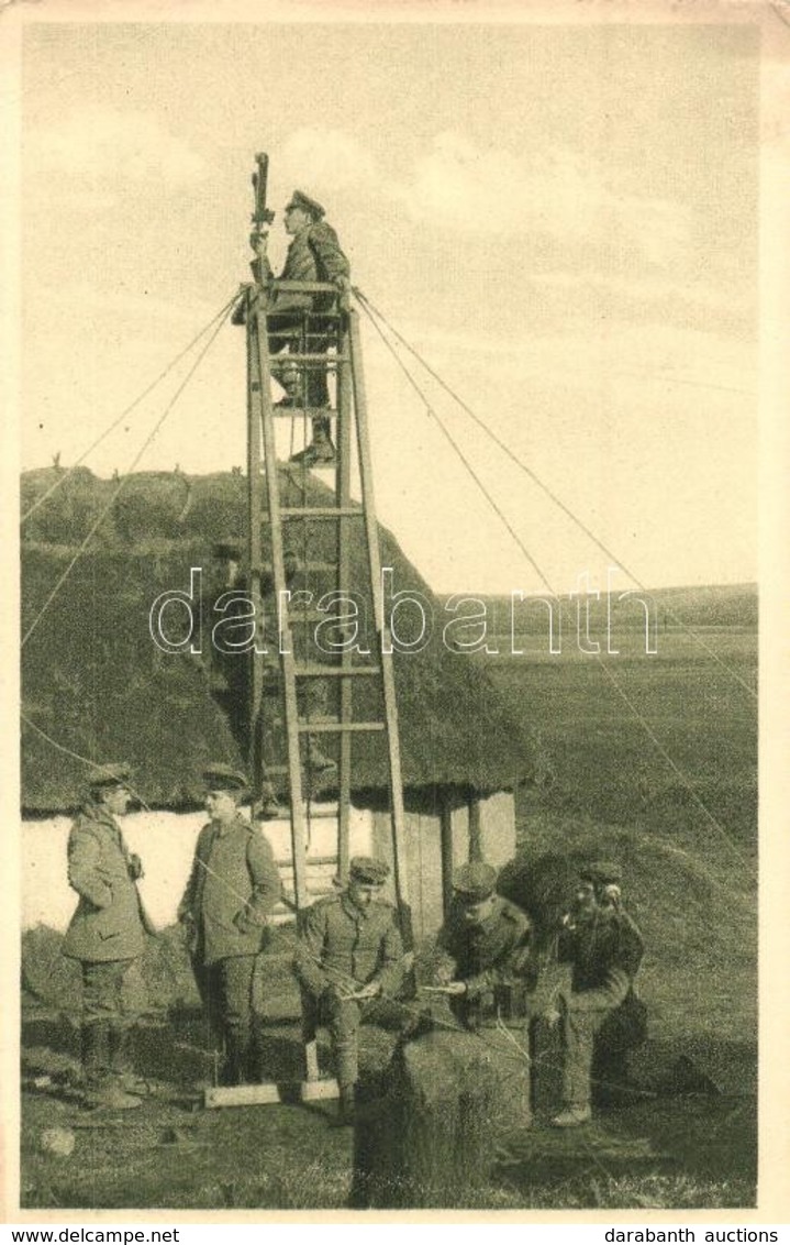 ** T2/T3 Weltkrieg 1914-1916. Art. Beobachtungsstand / Delostrelecká Pozorovací Stanice 1916 / WWI Austro-Hungarian K.u. - Unclassified