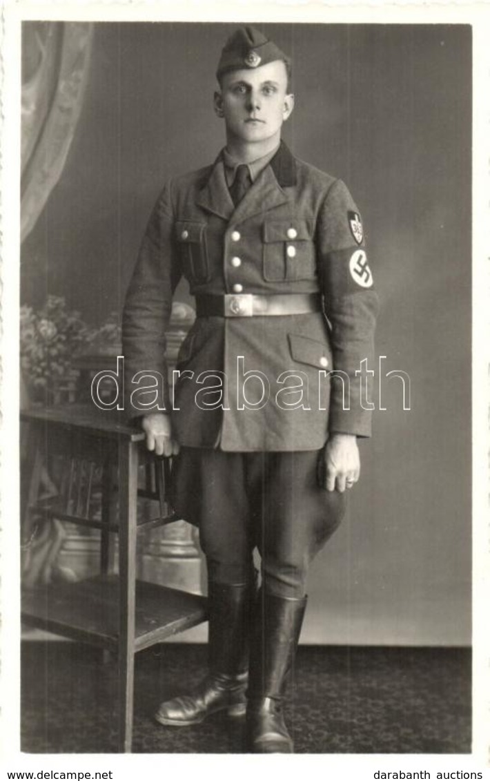 ** T2 WWII German Nazi Military Soldier. Photo - Unclassified