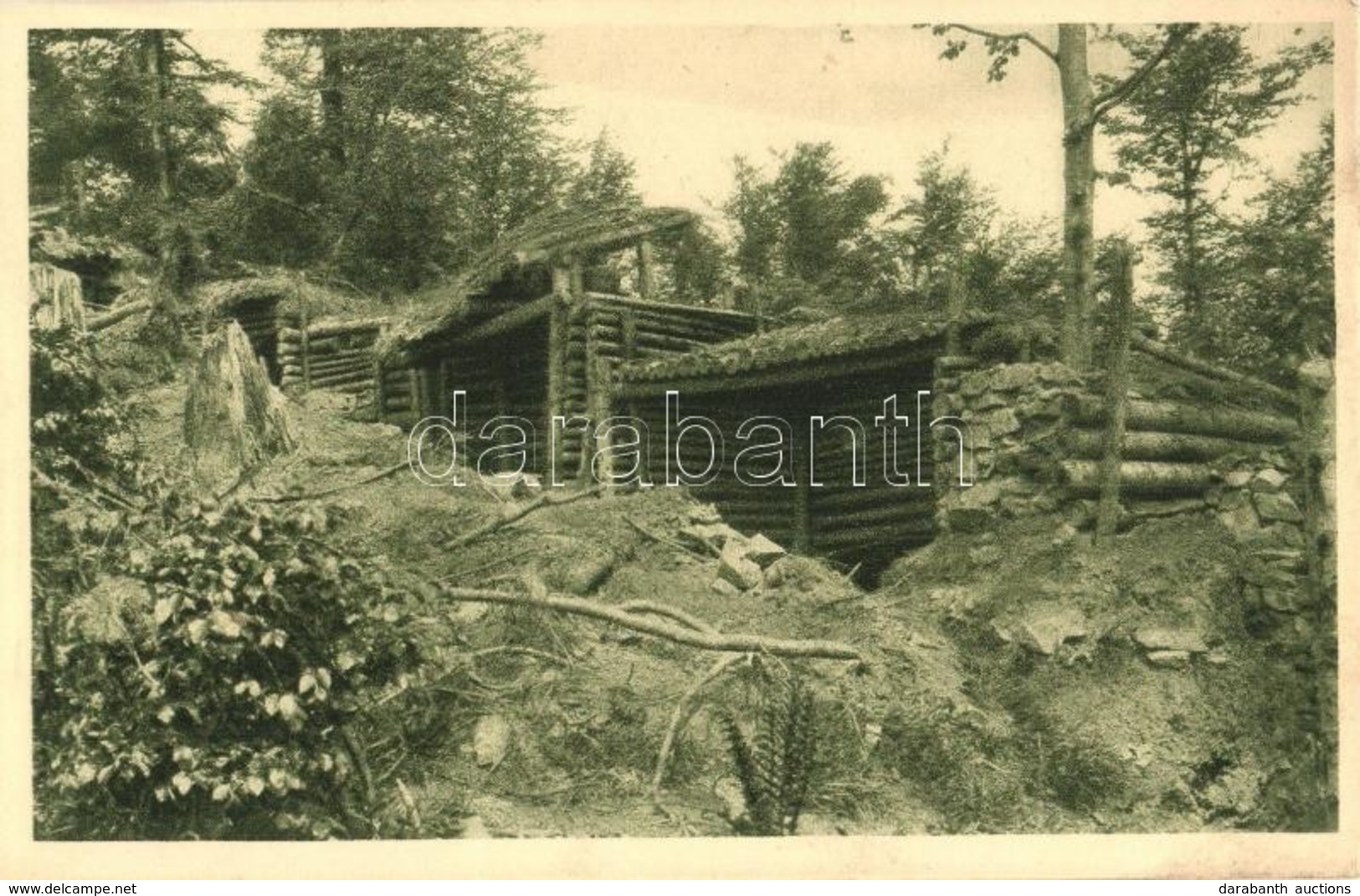 ** T2 Weltkrieg 1914-1916. Schützengraben In Den Karpathen I. Wiszkowpass / Strelecky Zákop V Karpatech I. Prusmyk Wiszk - Zonder Classificatie