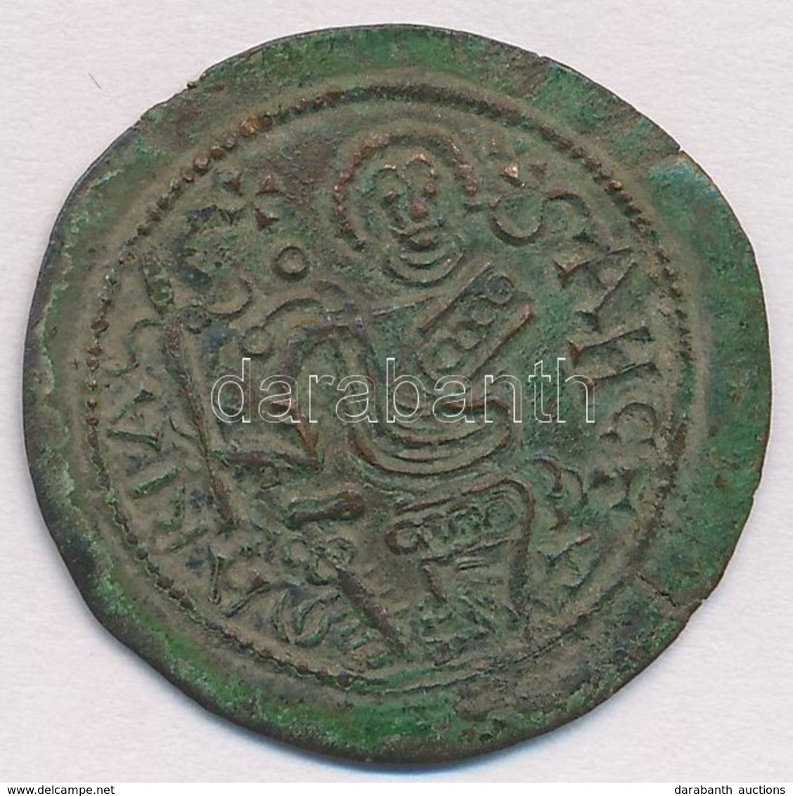 1172-1196. Rézpénz Cu 'III. Béla' (2,93g) T:2 
Hungary 1172-1196. Copper Coin Cu 'Béla III' (2,93g) C:XF Huszár: 72., Un - Unclassified