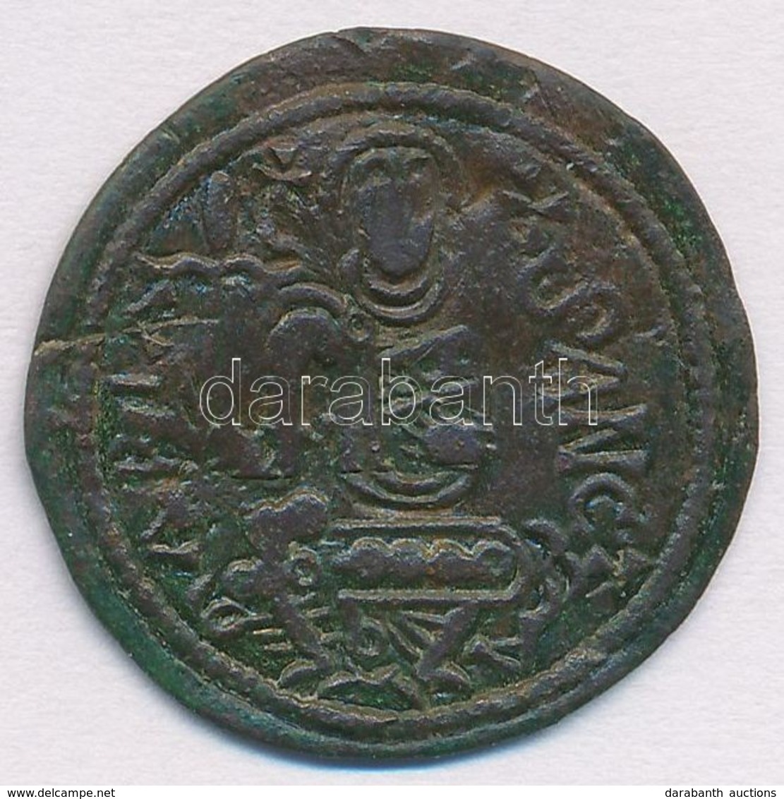 1172-1196. Rézpénz Cu 'III. Béla' (2,85g) T:2,2
Hungary 1172-1196. Copper Coin Cu 'Béla III' (2,85g) C:XF,VF
Huszár: 72. - Zonder Classificatie