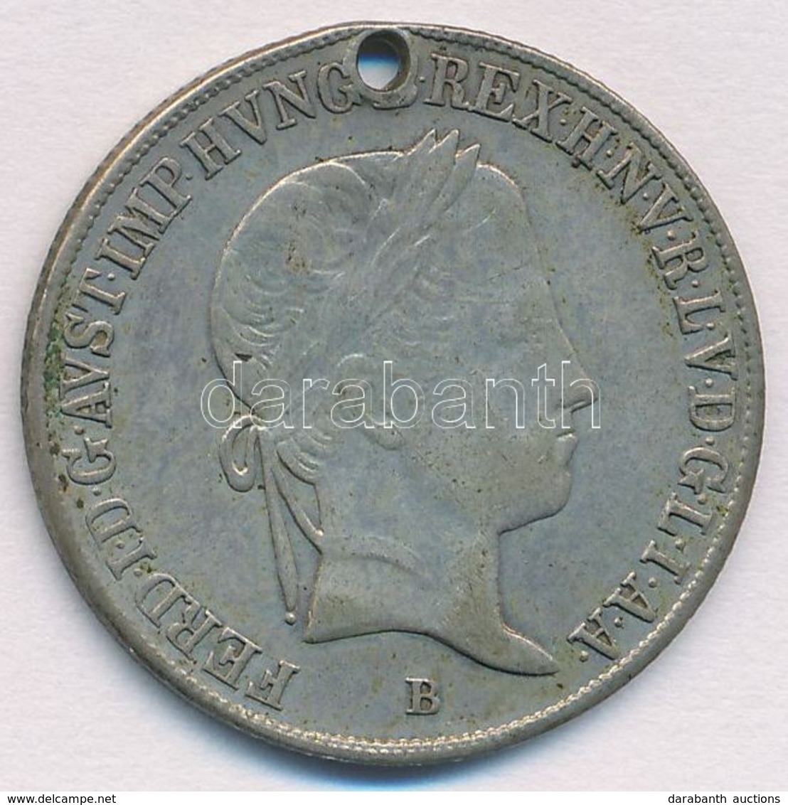 1847B 20kr Ag 'V. Ferdinánd' T:2 Ly.
Unger III.: 1419. - Sin Clasificación