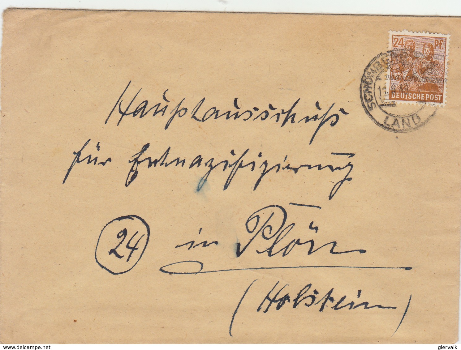 GERMANY 1948 Enveloppe To HOLSTEIN.BARGAIN.!! - Andere & Zonder Classificatie