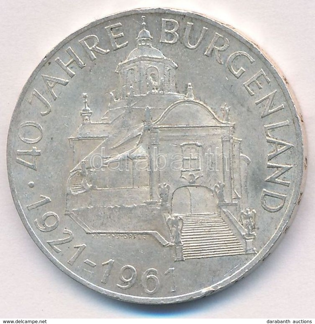 Ausztria 1961. 25Sch Ag '40 éves Burgenland' T:1-,2 Kis Ph.
Austria 1961. 25 Schilling Ag '40th Anniversary Burgenland'  - Unclassified