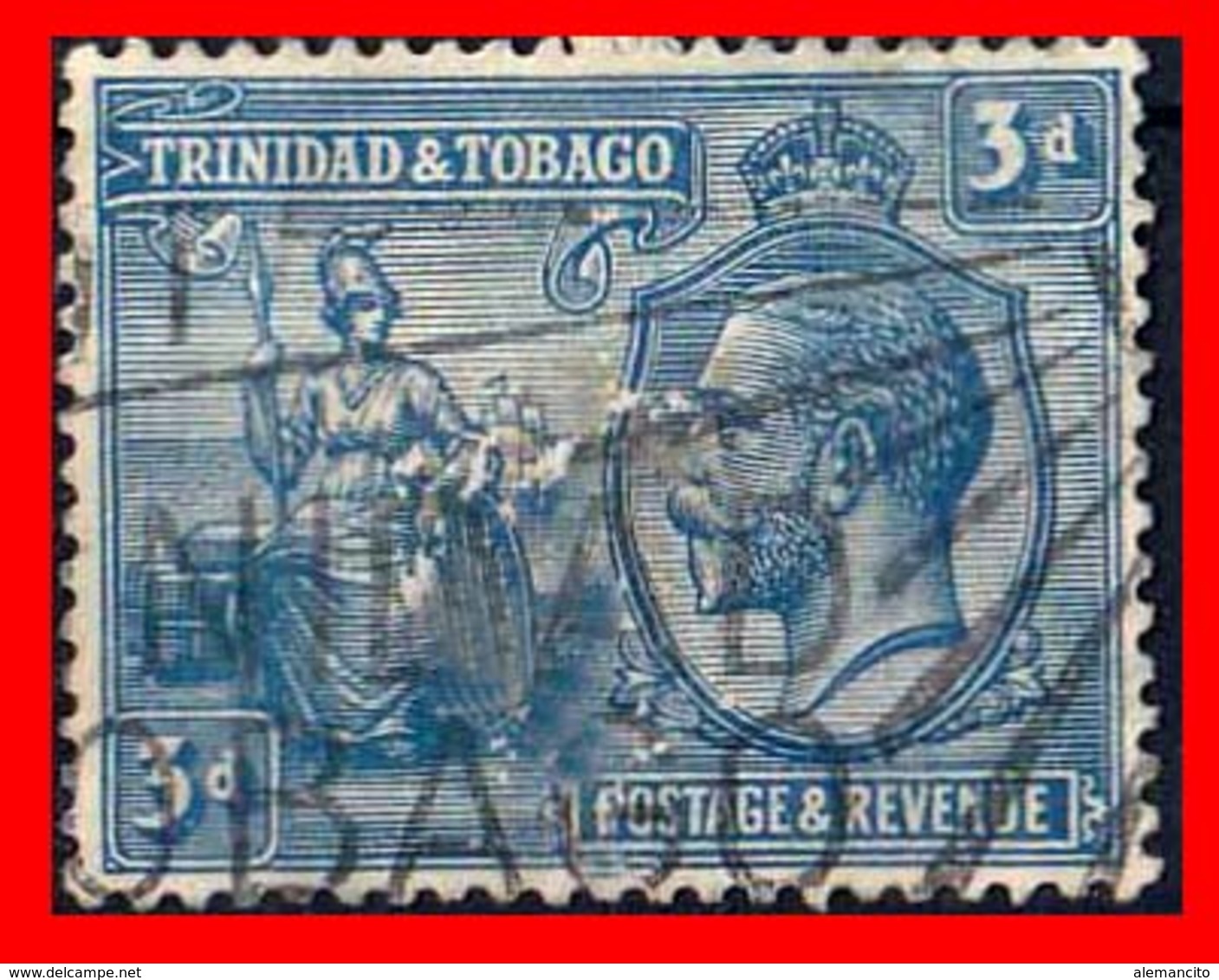 TRINIDAD & TOBAGO ( AMERICA DEL NORTE )  . STAMPS AÑO 1922 -1928 JORGE V. BRITANIA - Trinidad Y Tobago (1962-...)