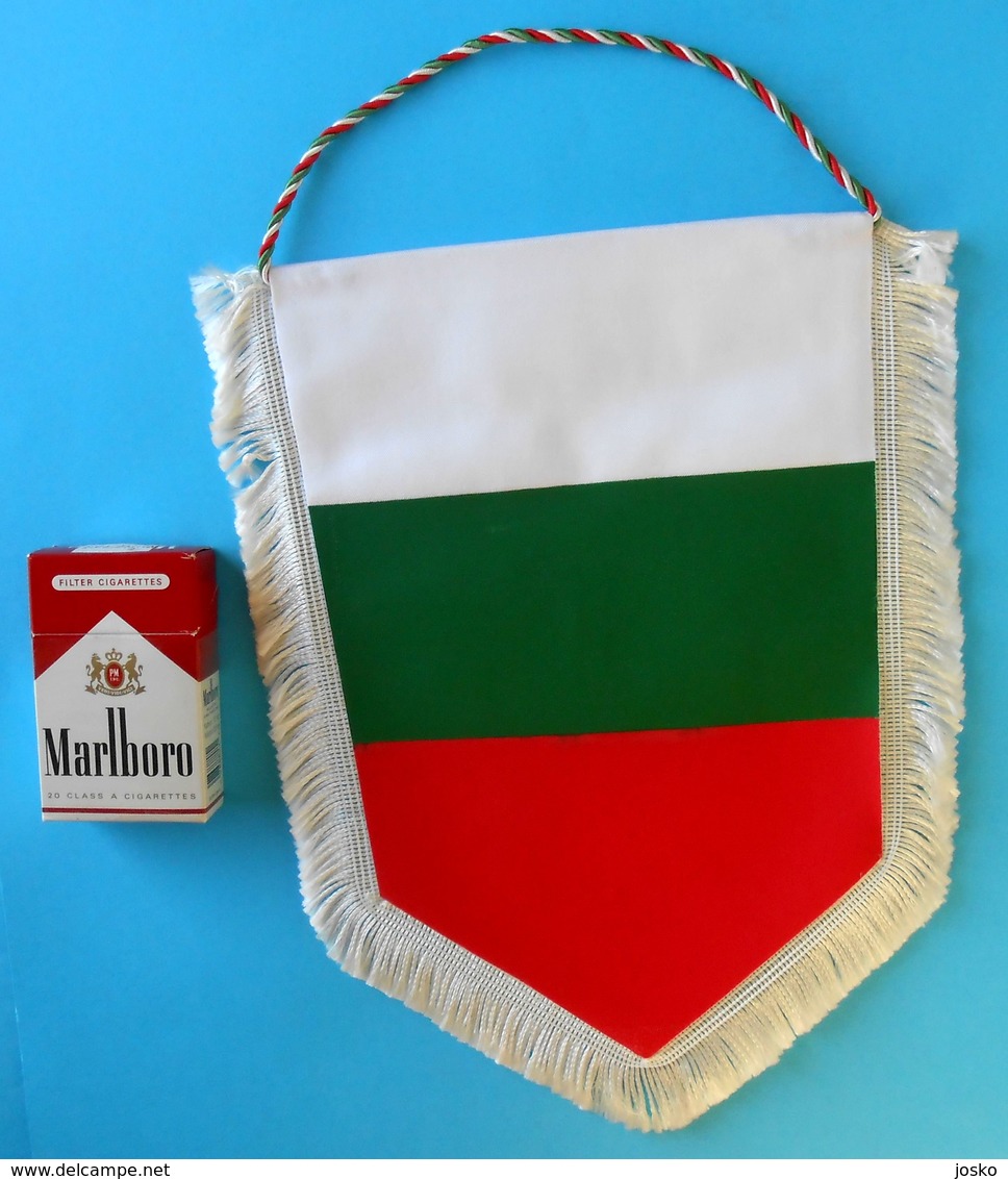 BULGARIA BASKETBALL FEDERATION - Large Official Match Worn Pennant * Basket-ball Baloncesto Pallacanestro Association - Apparel, Souvenirs & Other