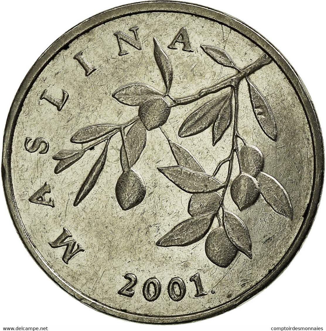 Monnaie, Croatie, 20 Lipa, 2001, TTB, Nickel Plated Steel, KM:7 - Croatie