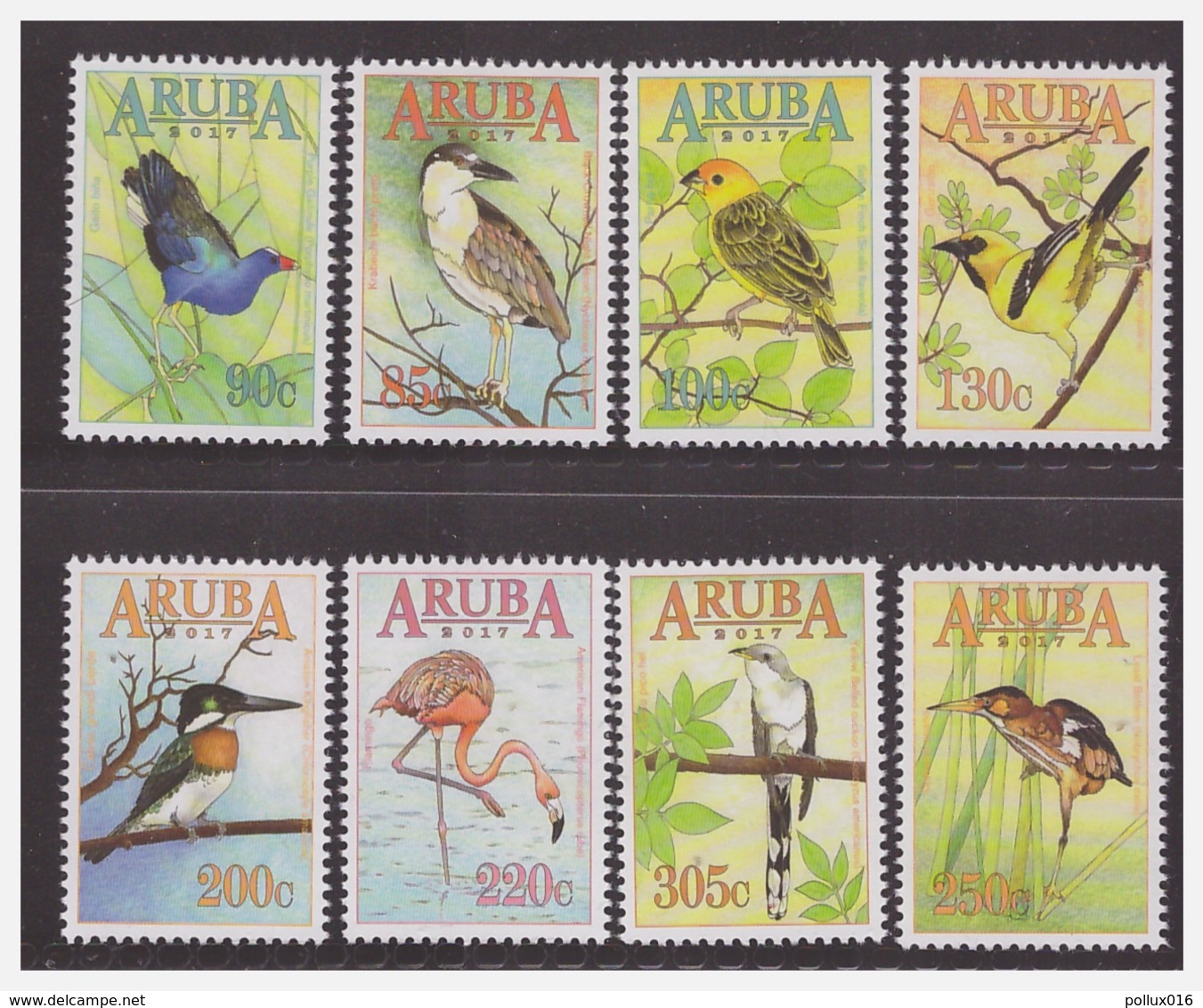 Aruba 2017 Vogels Birds Flamingo MNH - Altri & Non Classificati