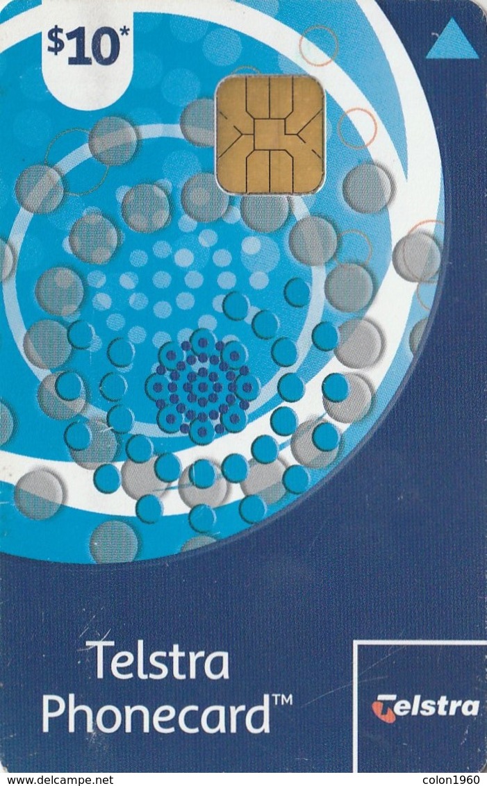 TARJETA TELEFONICA DE AUSTRALIA, Blue Circles (Exp.Oct'08). AUS-C-N04002-27B. (020) - Australië