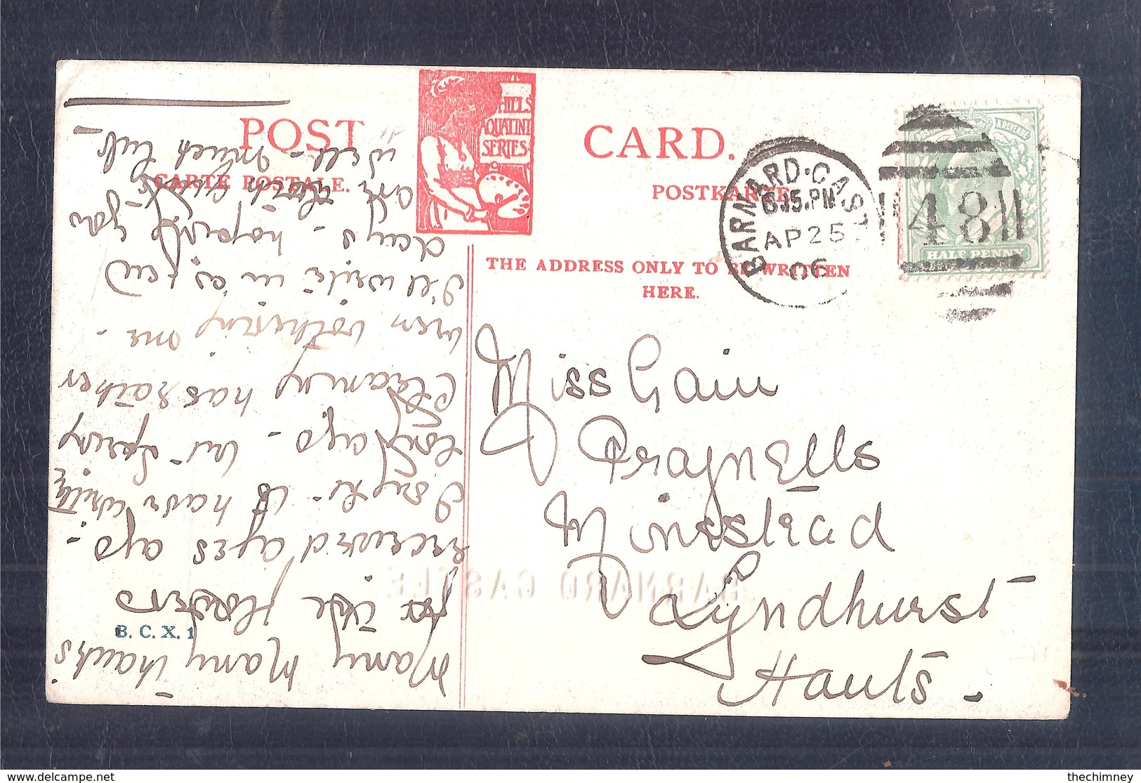 BARNARD CASTLE MULTIVIEW USED BARNARD CASTLE DUPLEX POSTMARK No.48 - Otros & Sin Clasificación