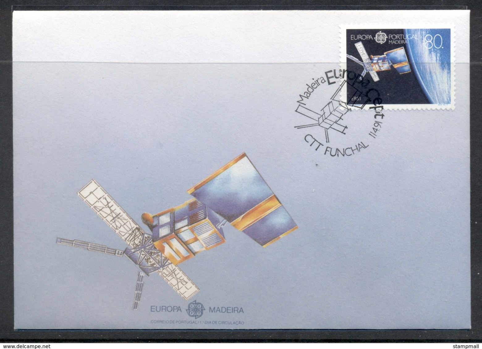 Madeira 1991 Europa Man In Space FDC - Madeira