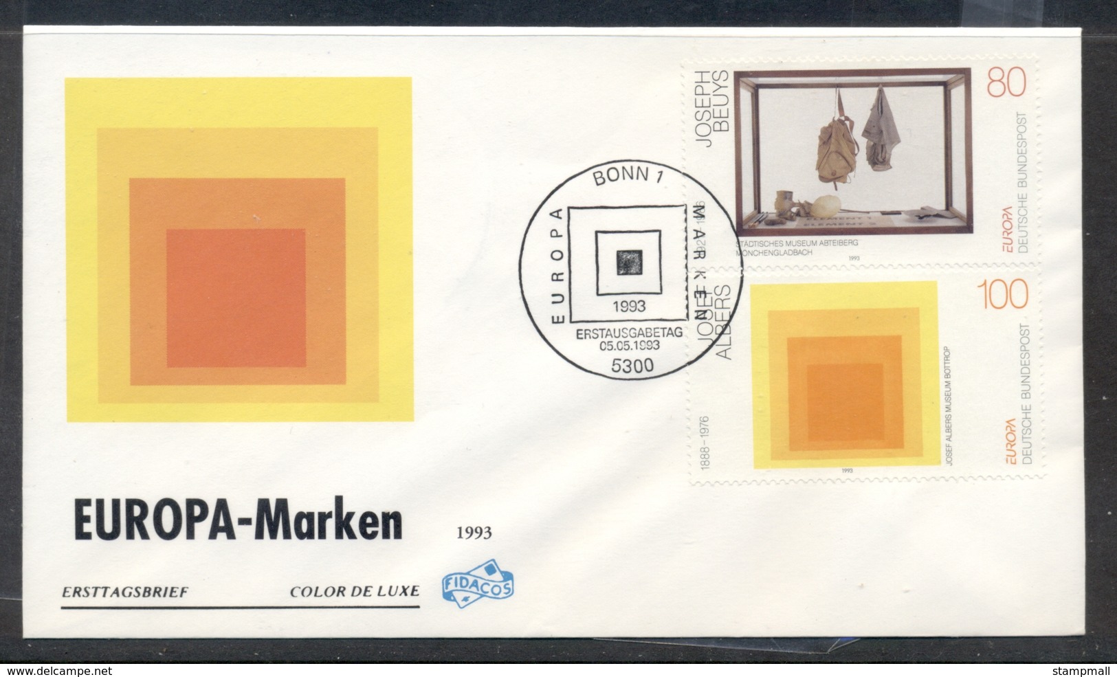 Germany 1993 Europa Modern Art FDC - Other & Unclassified