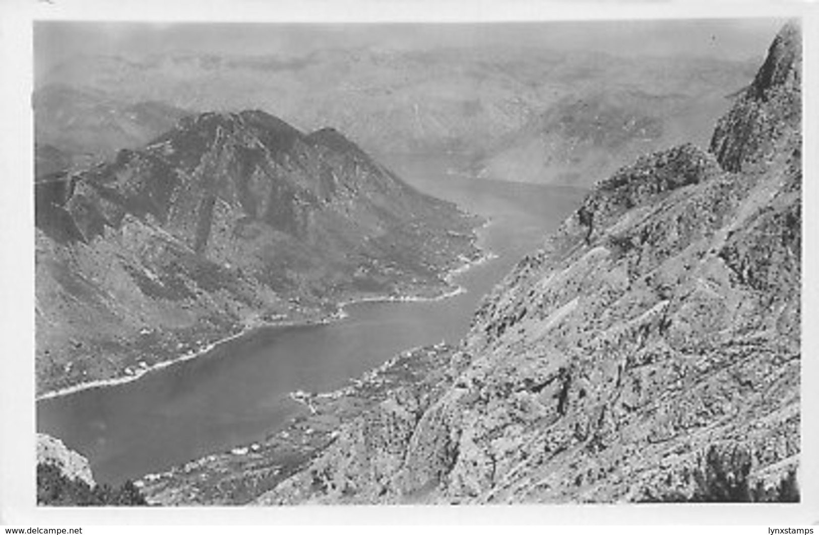 Montenegro Kotor Real Photo Postcard - Montenegro