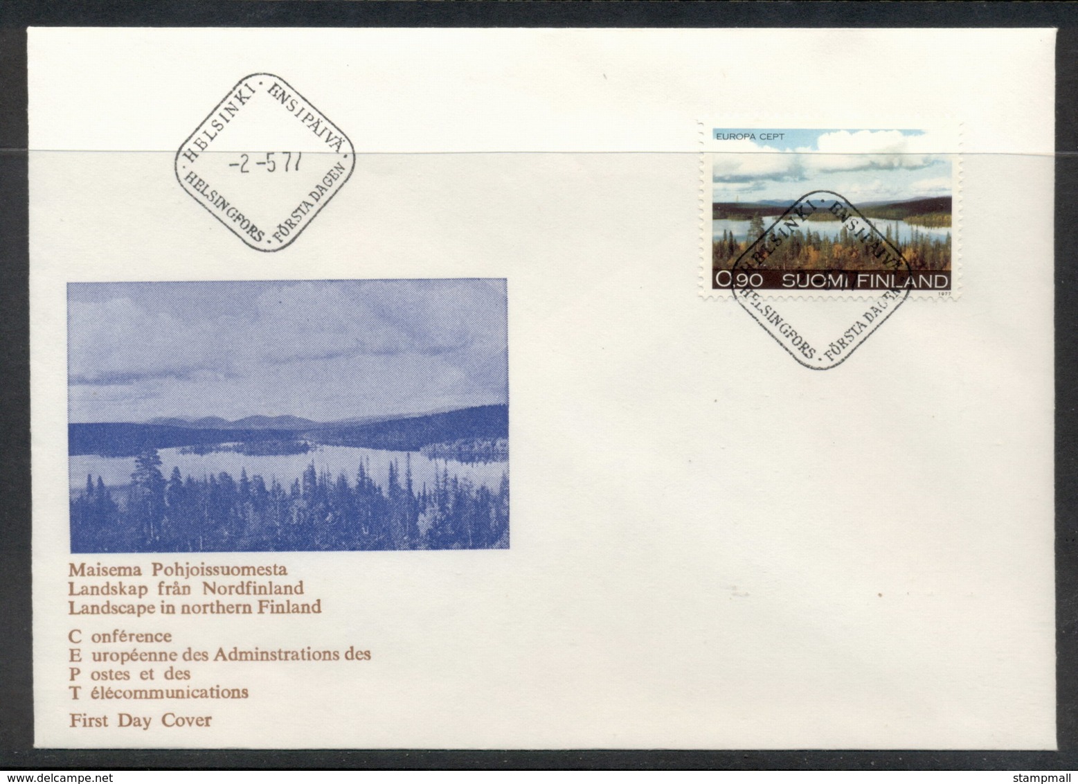 Finland 1977 Europa Landscapes FDC - FDC