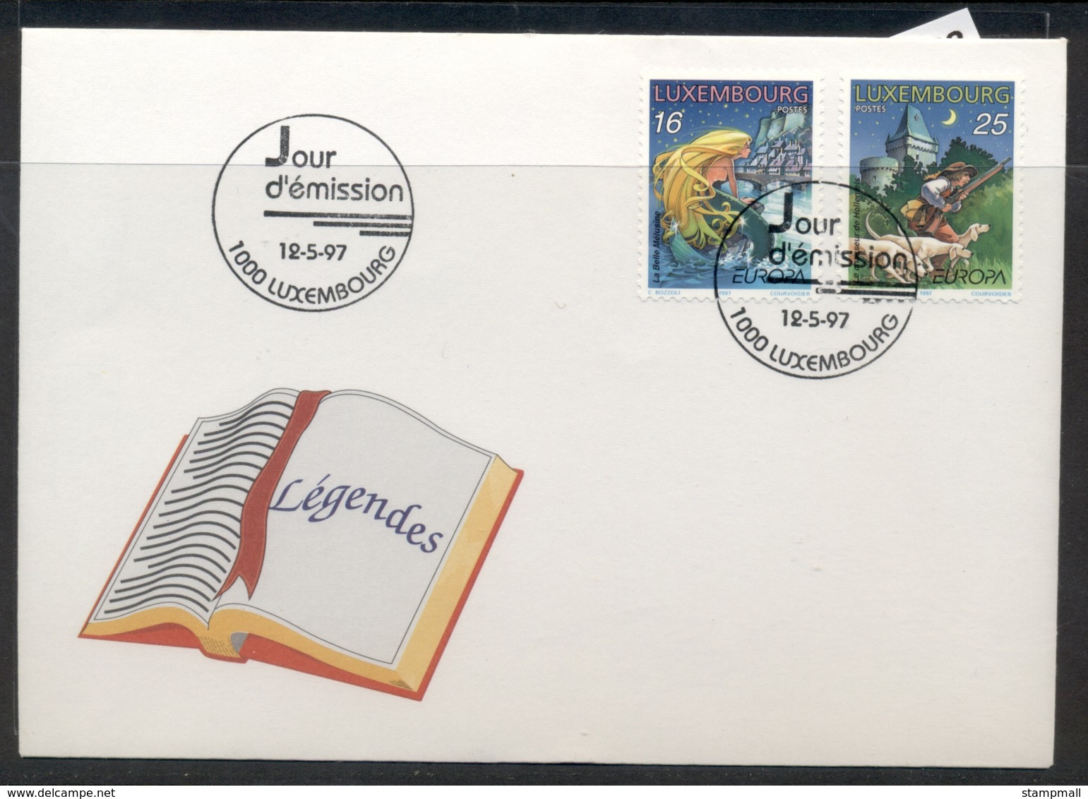 Luxembourg 1997 Europa Myths & Legends FDC - FDC