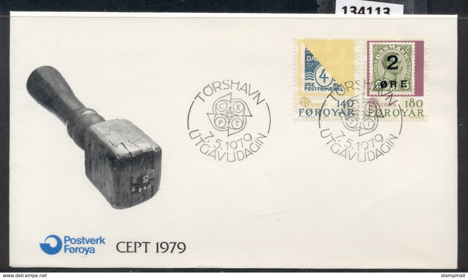 Faroe Is 1979 Europa Communications FDC - Faroe Islands