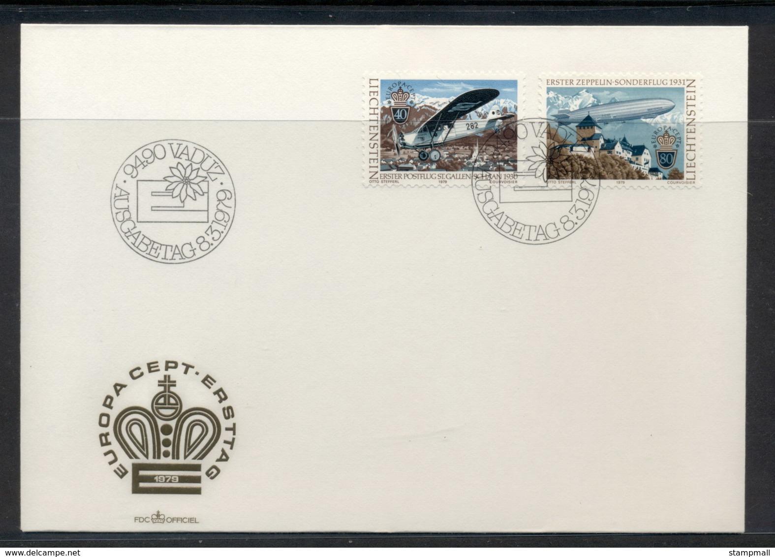 Liechtenstein 1979 Europa Communications FDC - FDC