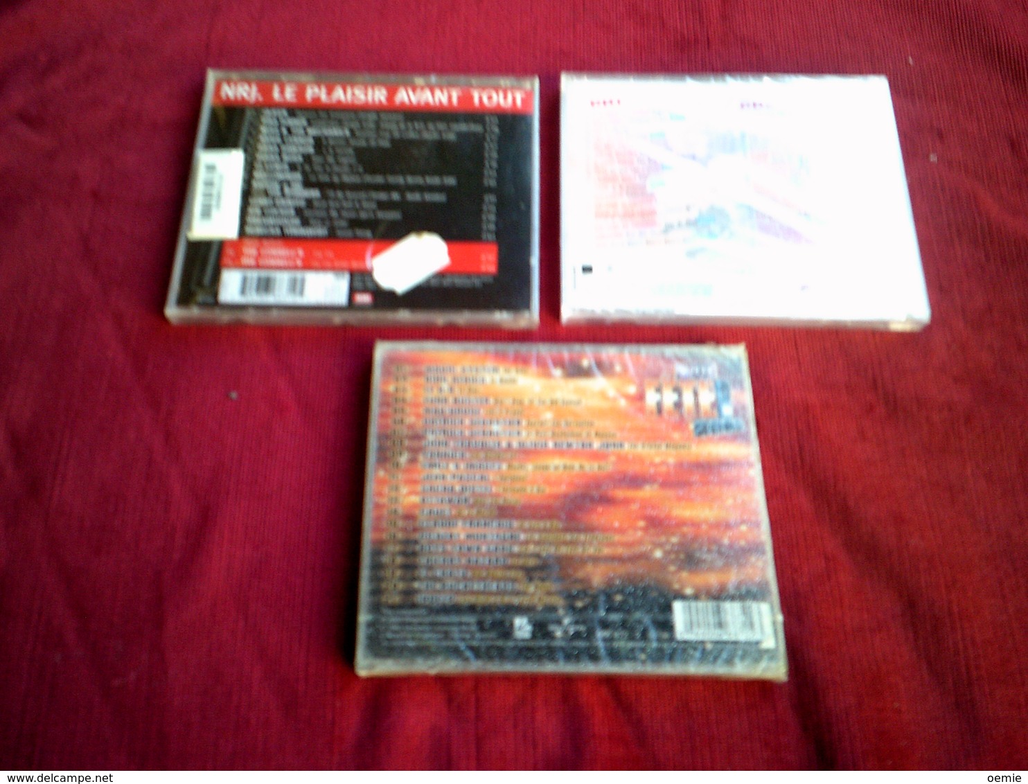 COLLECTION DE 3 CD ALBUM  DE COMPILATION  ° NRJ   ° HIT MUSIC ONLY 2009  DOUBLE CD 33 TITRES+ NRJ 2 + FETE 2002 - Complete Collections