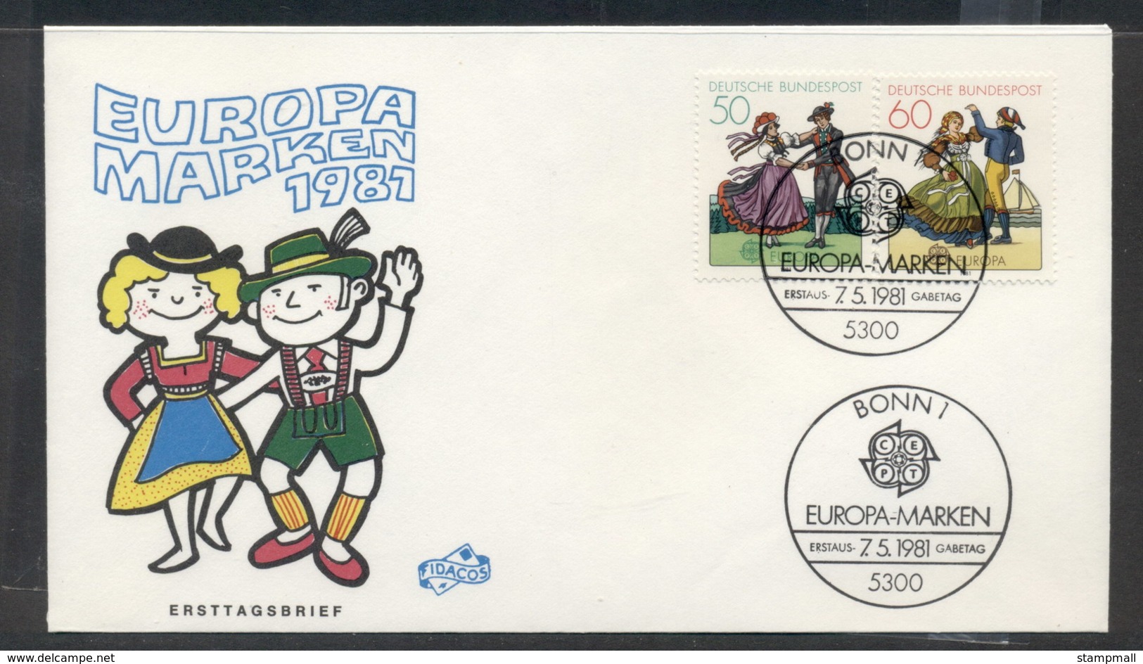 Germany 1981 Europa Folklore FDC - Other & Unclassified