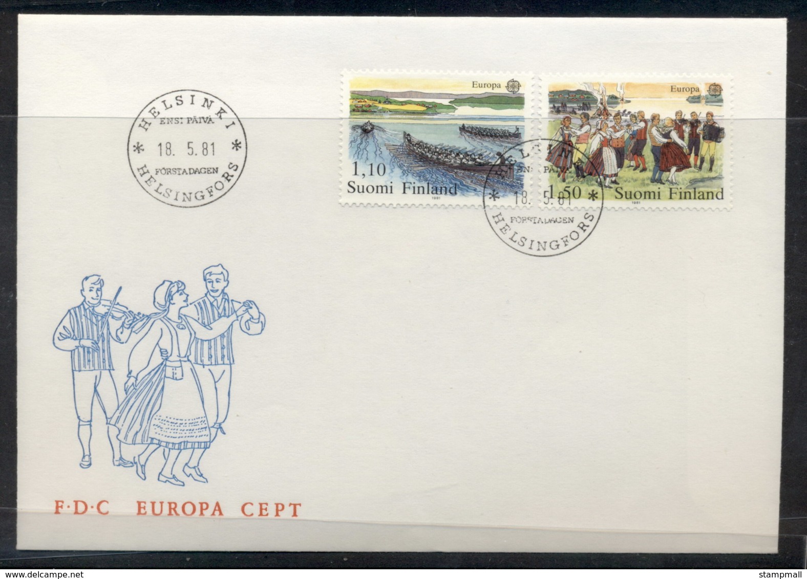 Finland 1981 Europa Folklore FDC - FDC