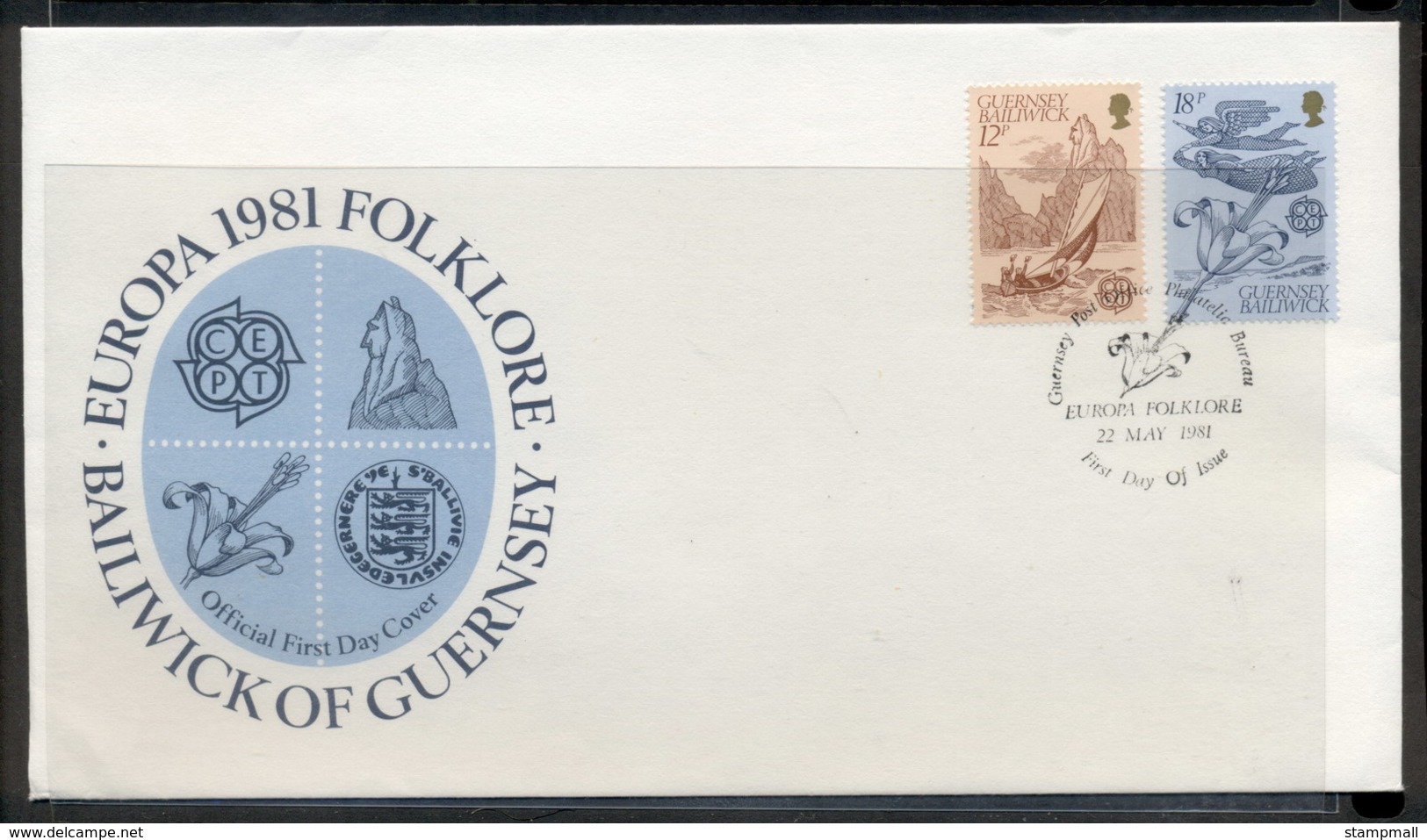 Guernsey 1981 Europa Folklore FDC - Guernsey