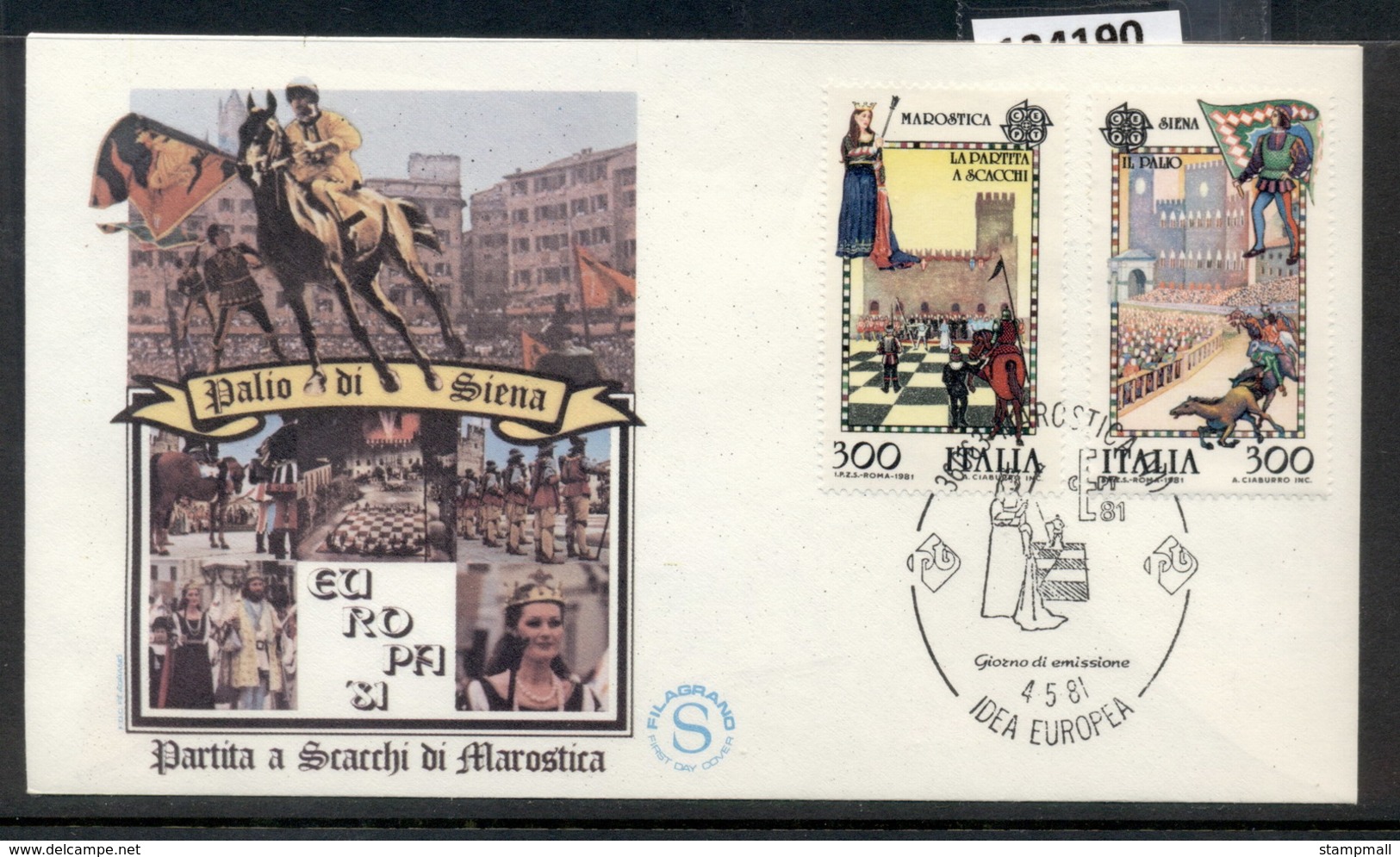 Italy 1981 Europa Folklore FDC - FDC