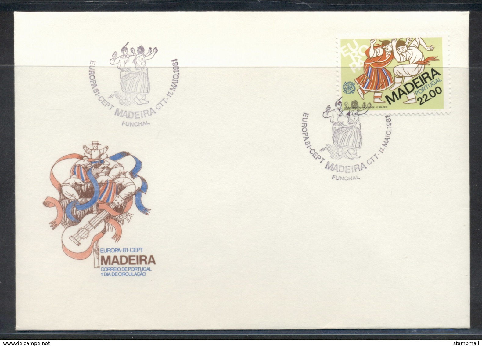 Madeira 1981 Europa Folklore FDC - Madeira