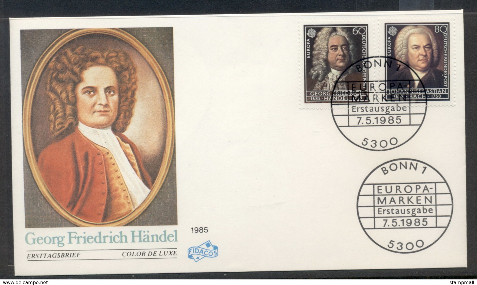 Germany 1985 Europa Music Year FDC - Other & Unclassified