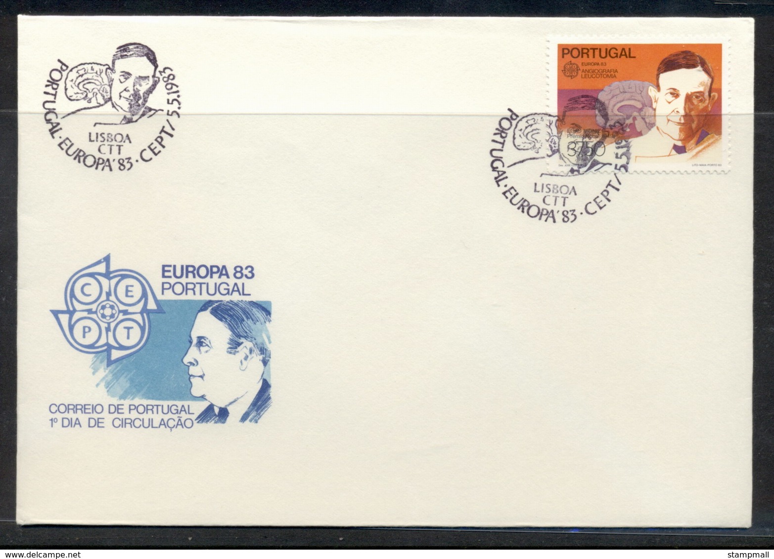 Portugal 1983 Europa Human Genius FDC - FDC