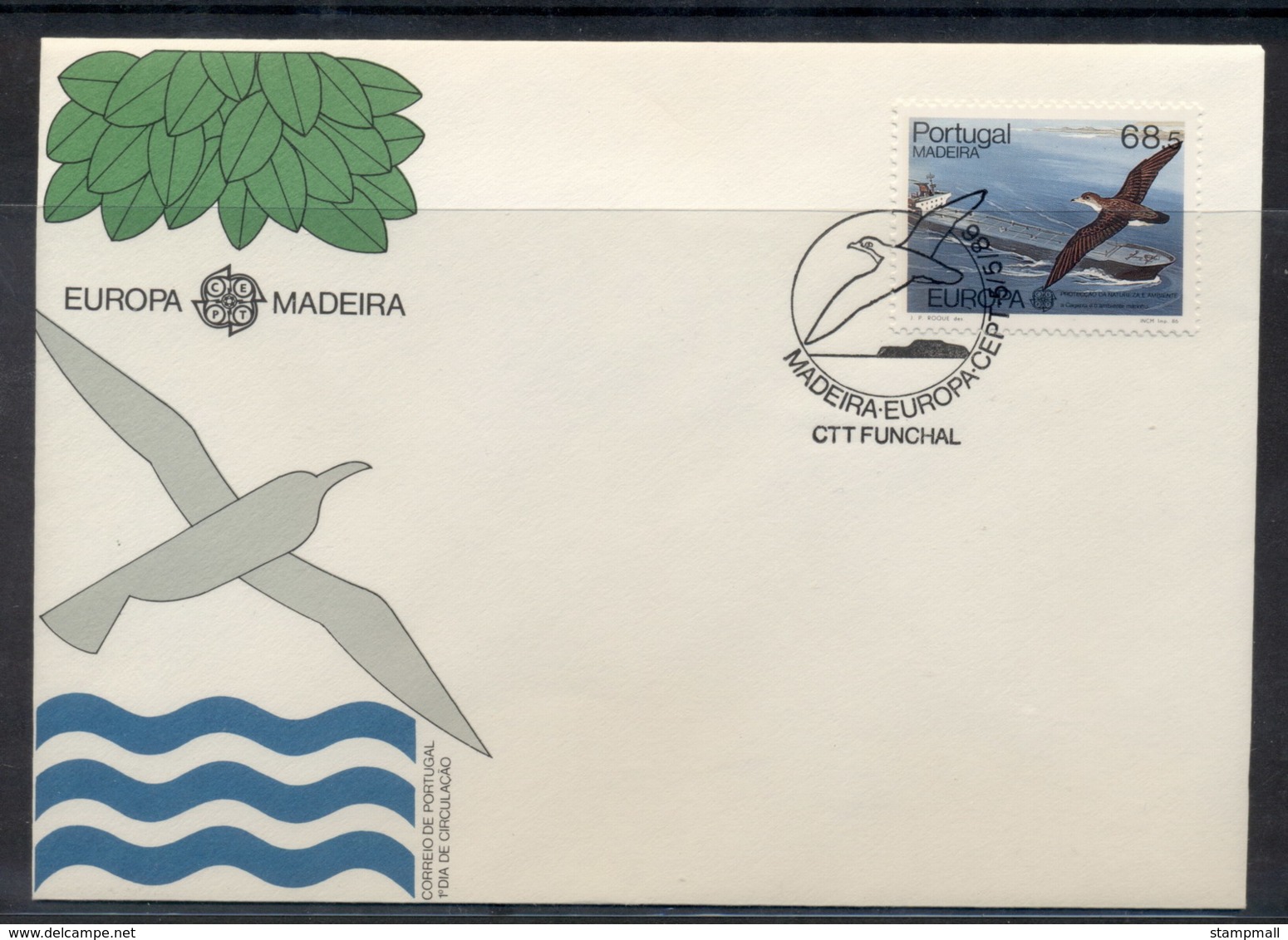 Madeira 1986 Europa Environment FDC - Madeira