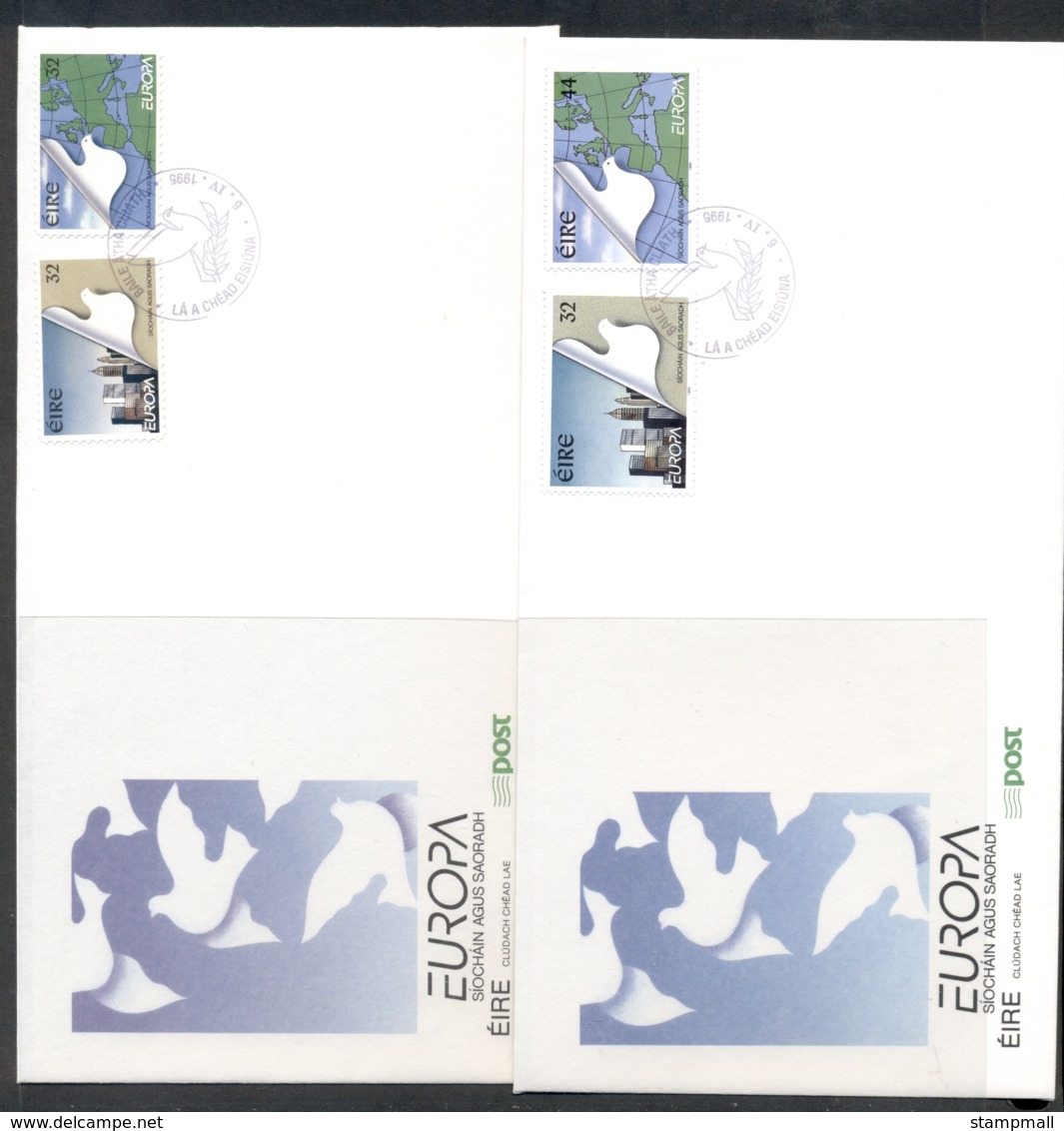 Ireland 1995 Europa Peace & Freedom FDC - FDC