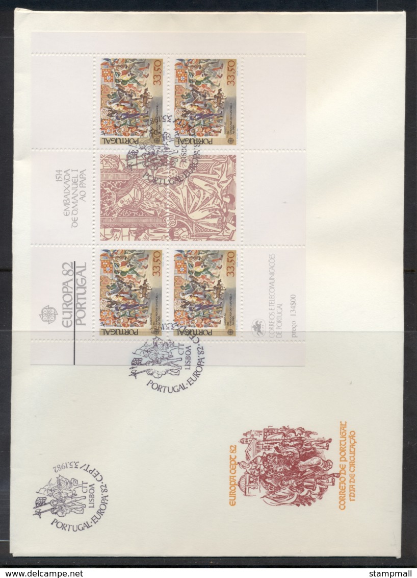 Portugal 1982 Europa History XLMS FDC - FDC