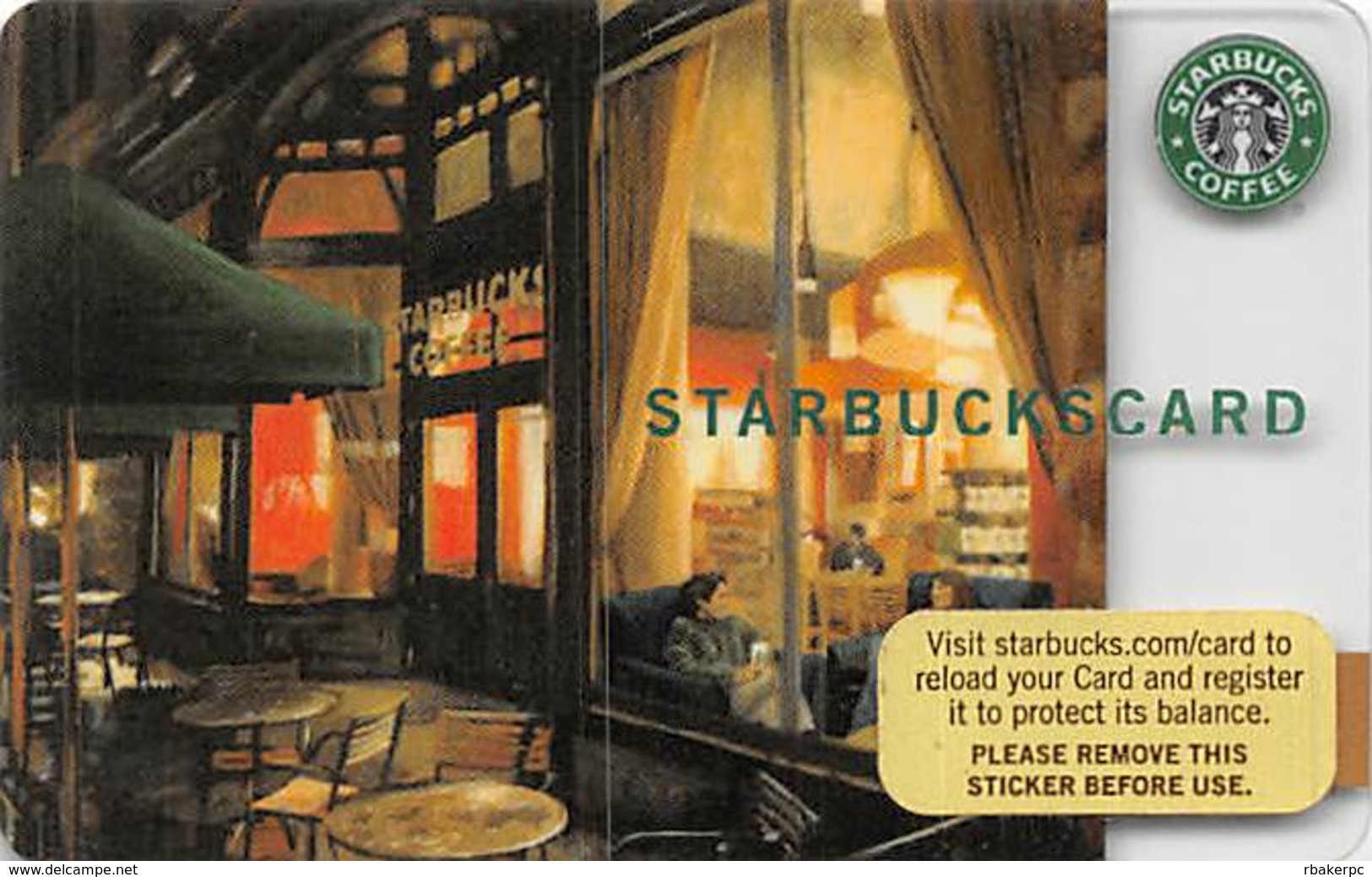 Starbucks Card / Gift Card (No Actual Cash Value) - Gift Cards