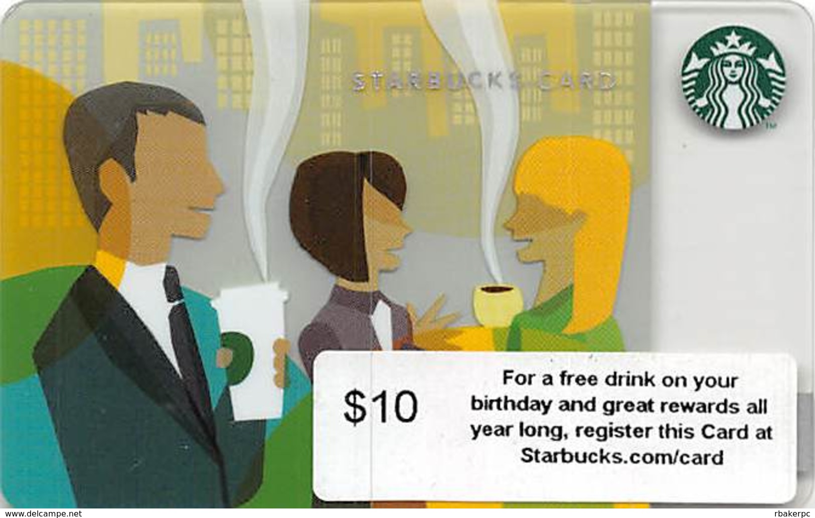 Starbucks Card / Gift Card (No Actual Cash Value) - Gift Cards