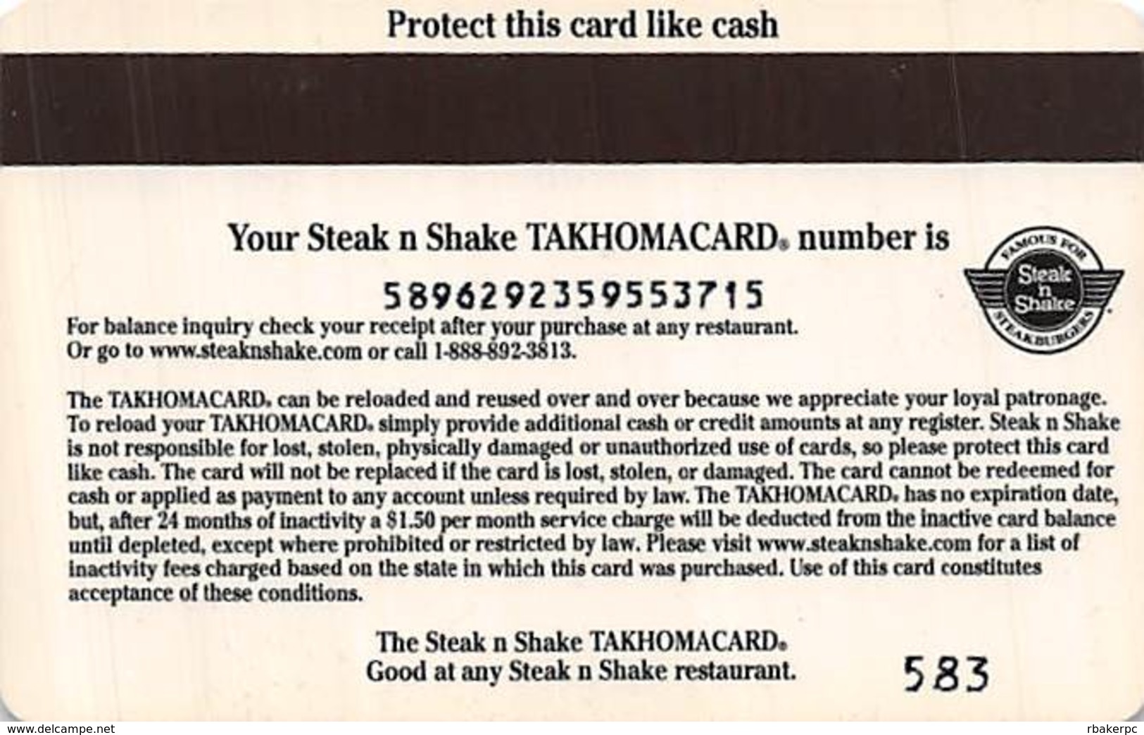 Steak 'n Shake Gift Card - Gift Cards