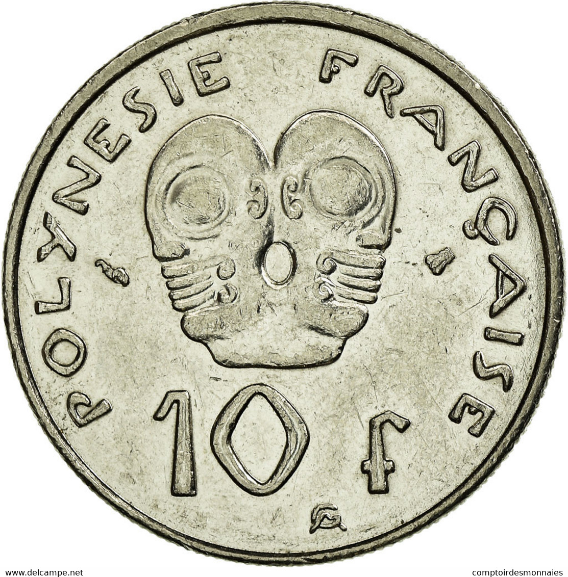 Monnaie, French Polynesia, 10 Francs, 2000, Paris, TTB, Nickel, KM:8 - Polynésie Française