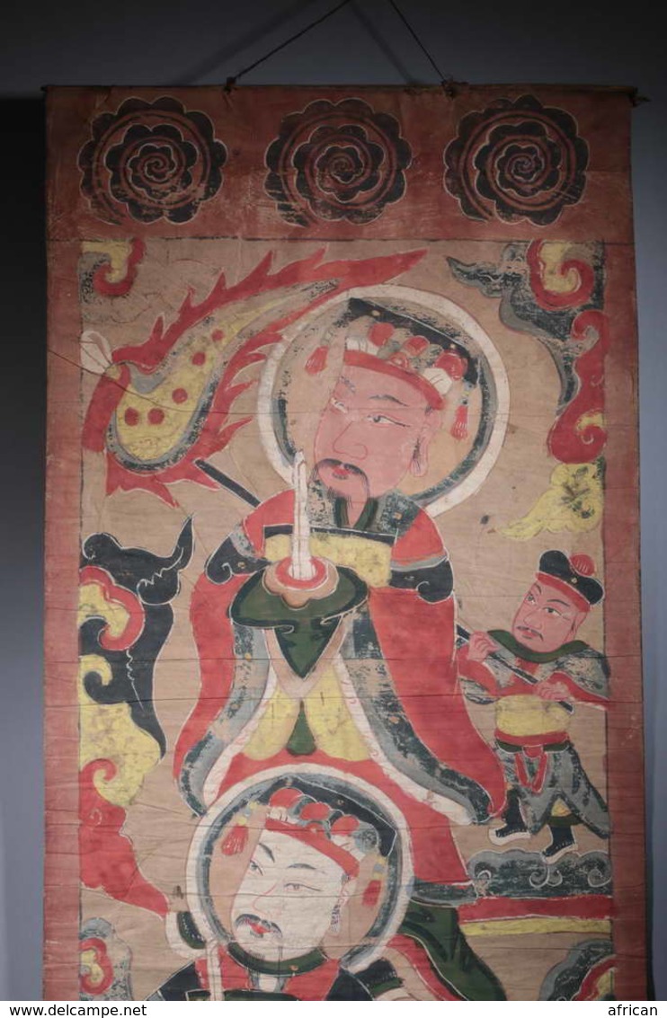 Art Asie Parchemin De Chaman Dao - Art Asiatique