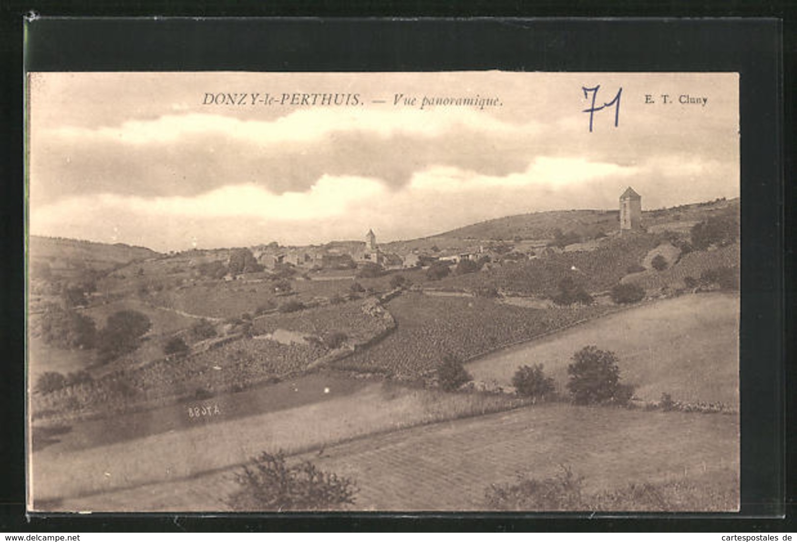 CPA Donzy-le-Perthuis, Vue Panoramique - Otros & Sin Clasificación