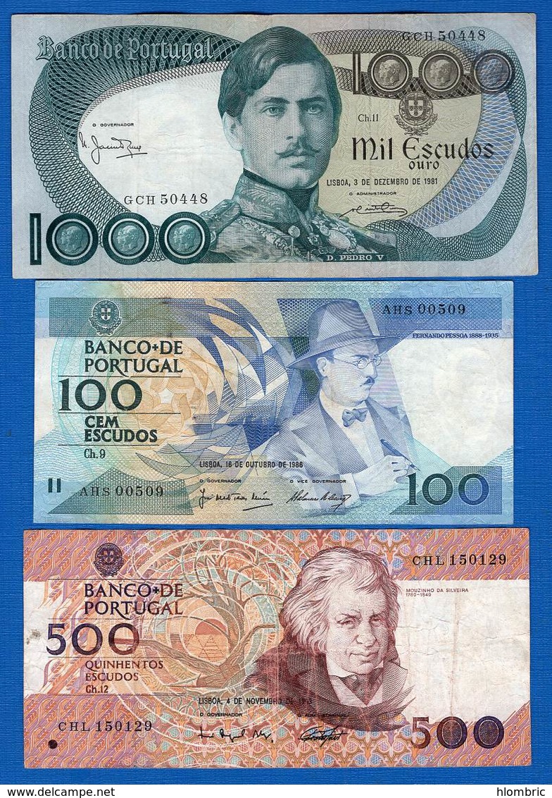 Portugal  3  Billets - Portugal